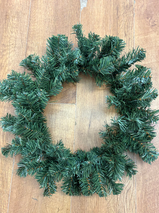 50cm pine wreath (measured from tip to tip)