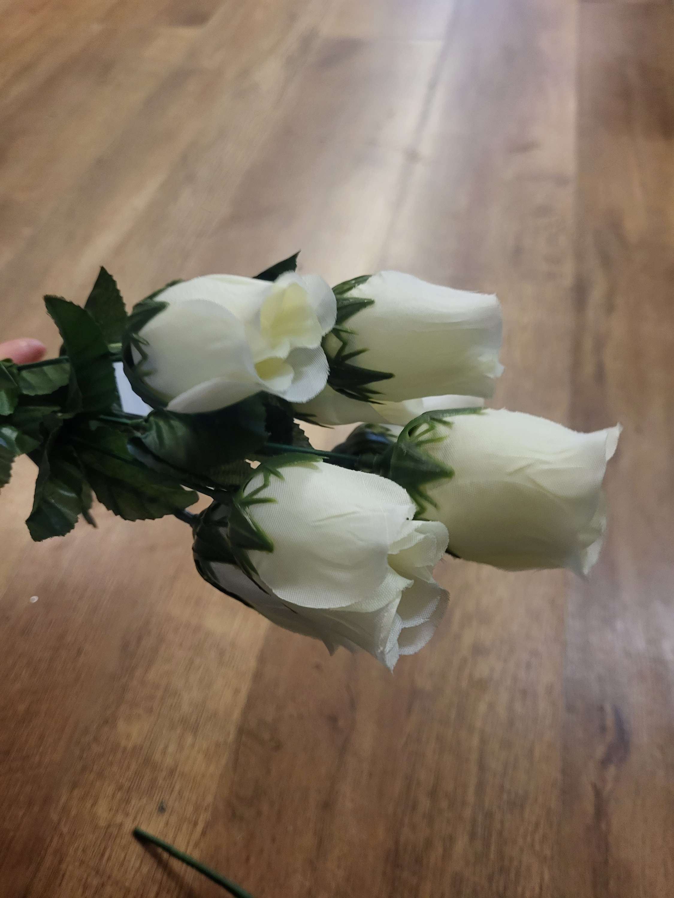 Cream flowers - 3 styles image 6