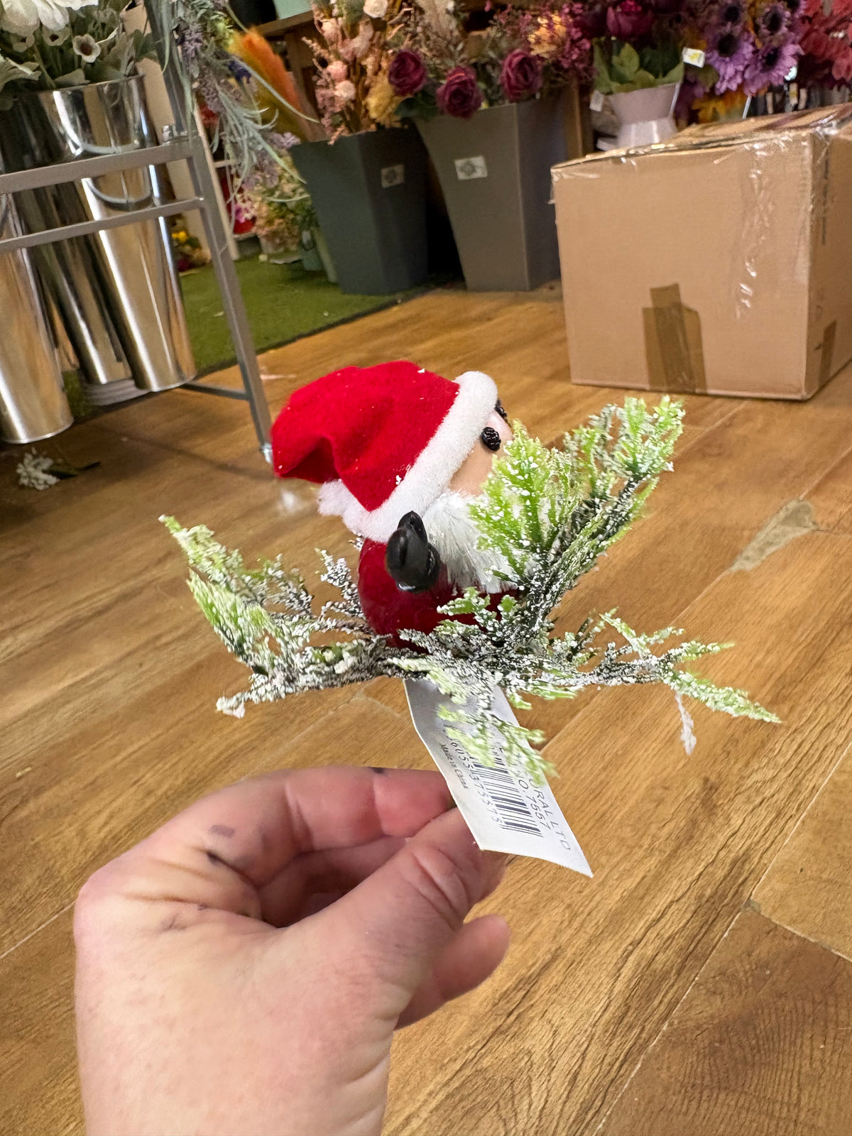 Father Christmas pick