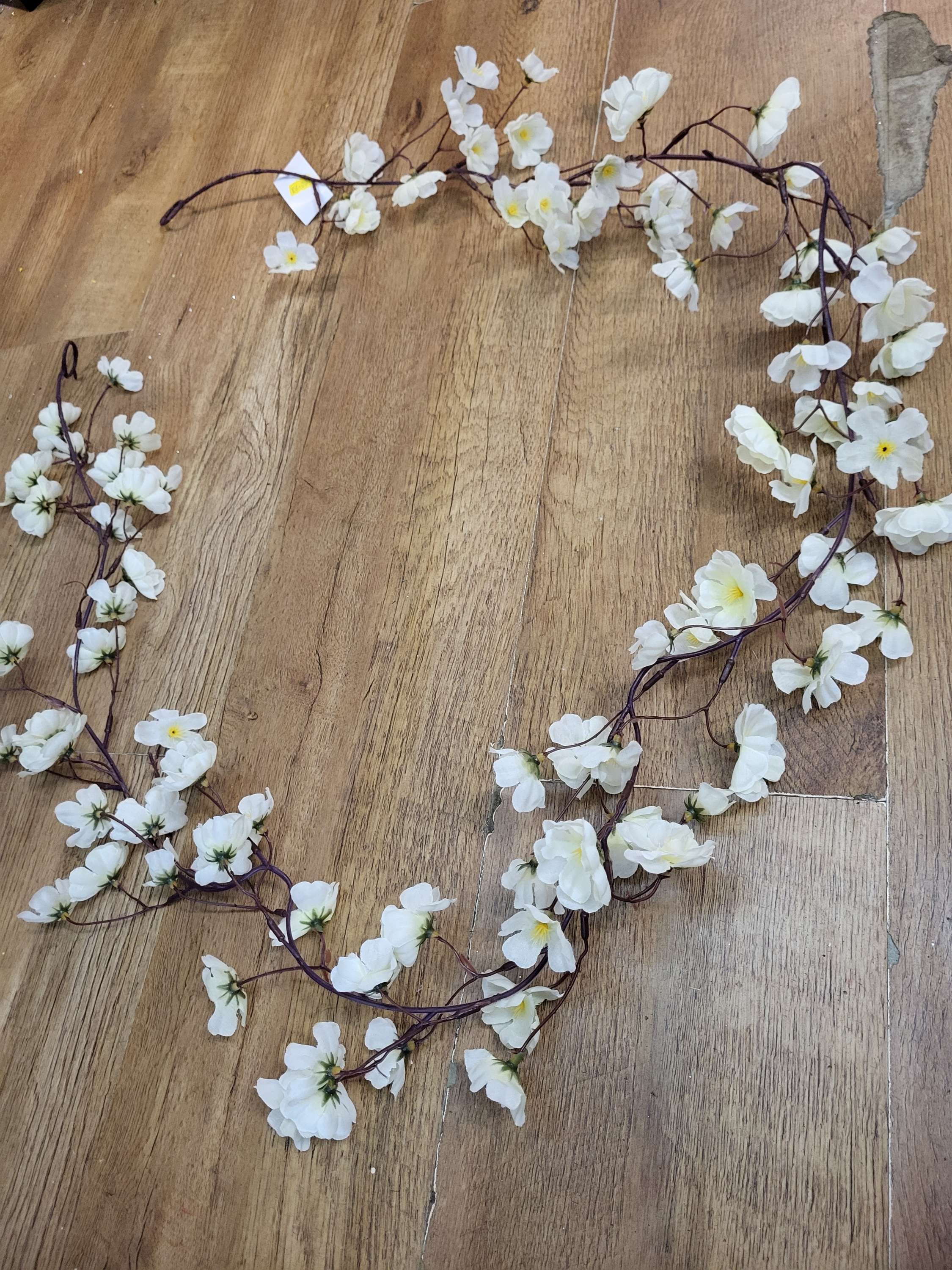 Ivory cherry blossom garland  image 2