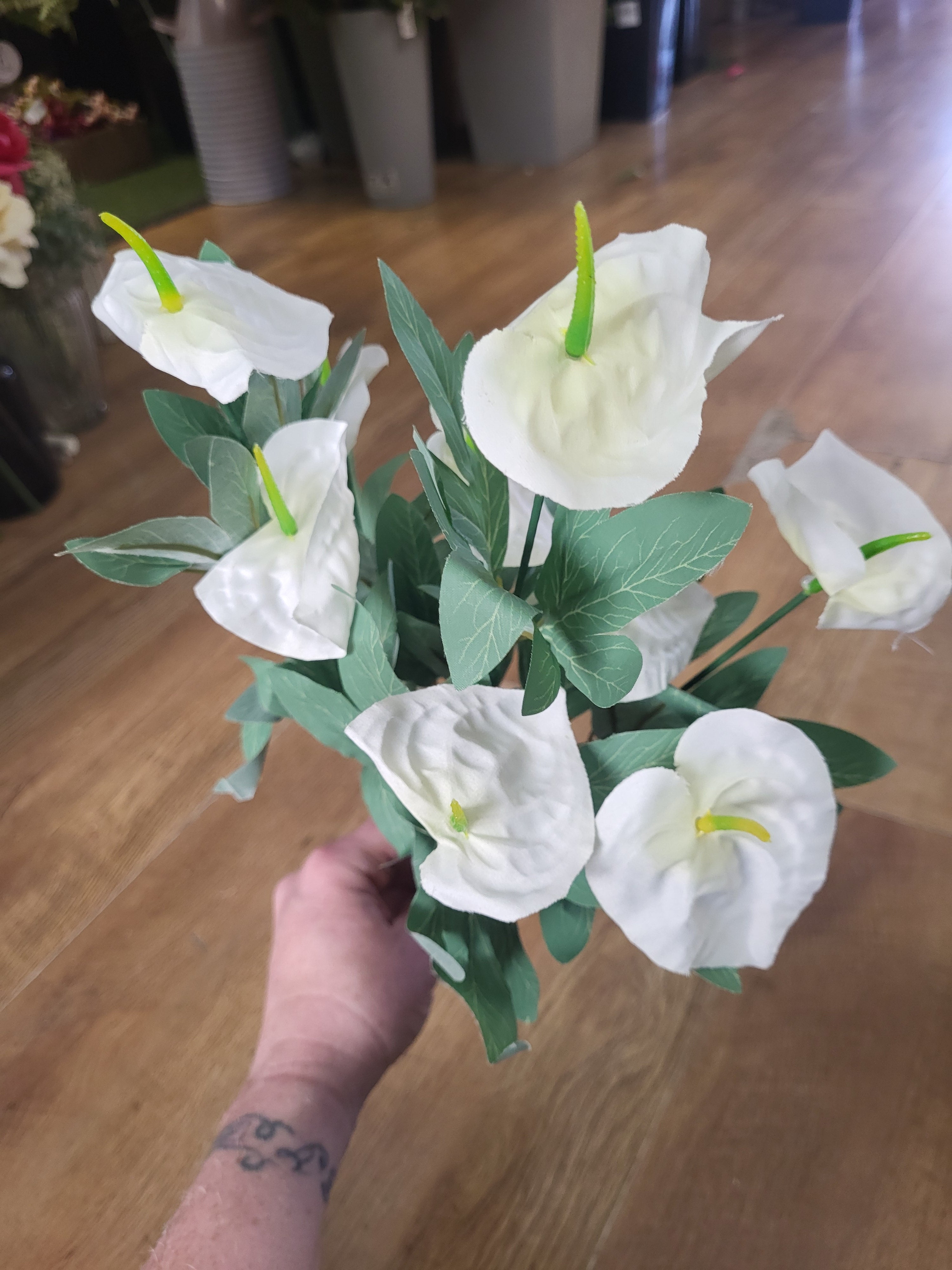 Calla lily big bunch - 3 colours available image 7