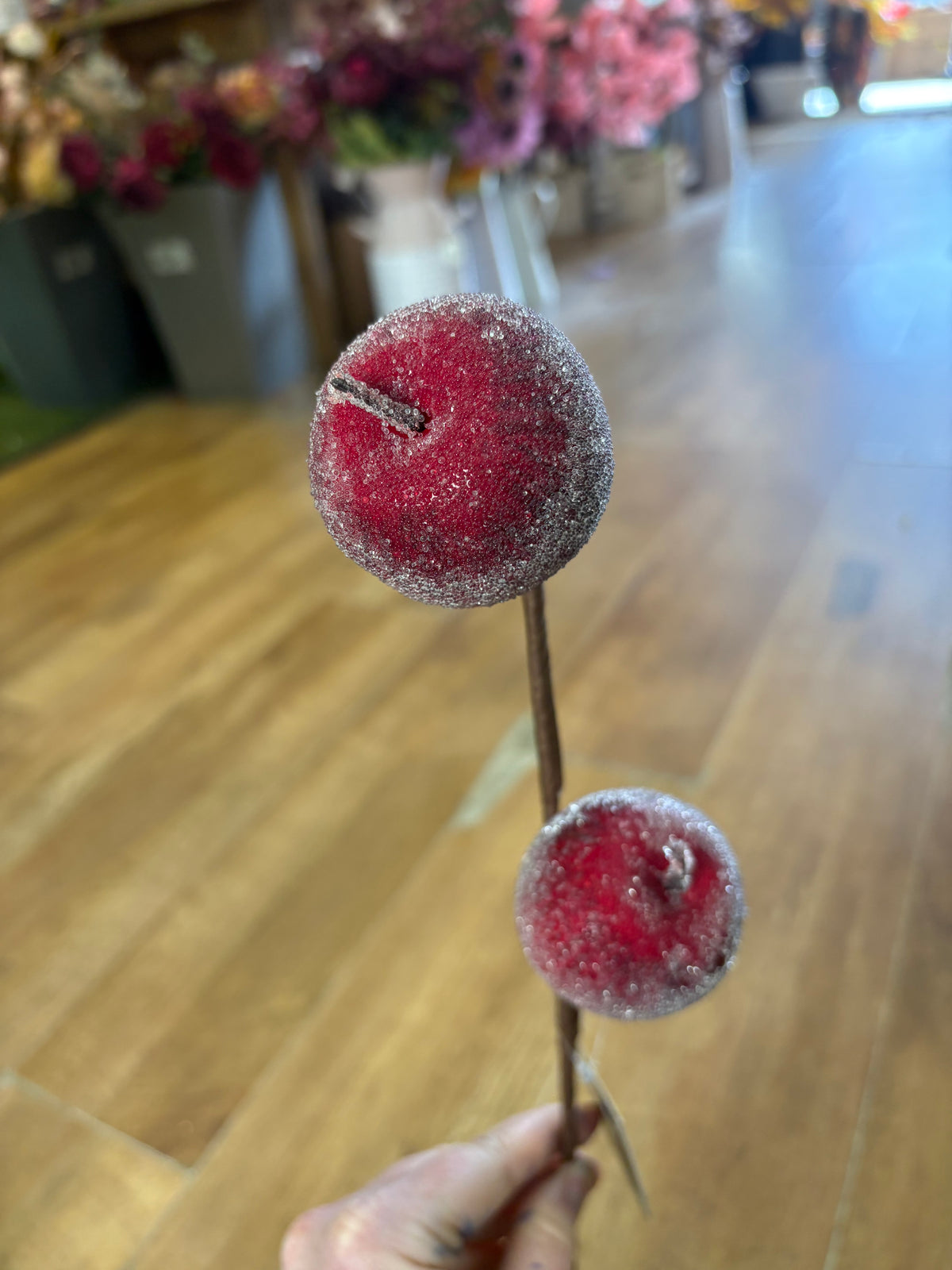 Frosted Apple stem