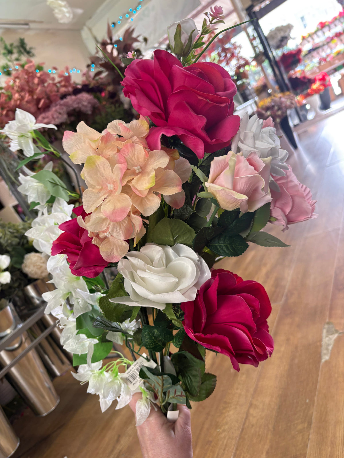 Long stem clearance mixed pinks