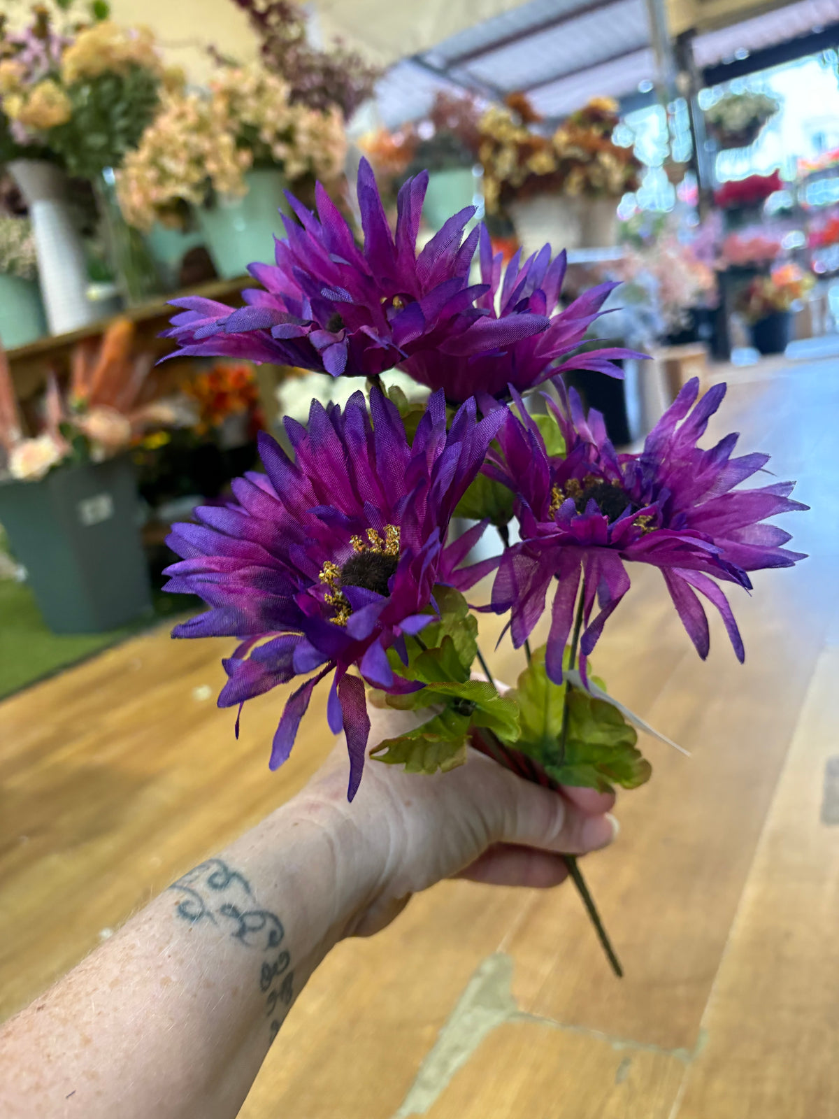 Autumn gerbera bush - 4 colours available