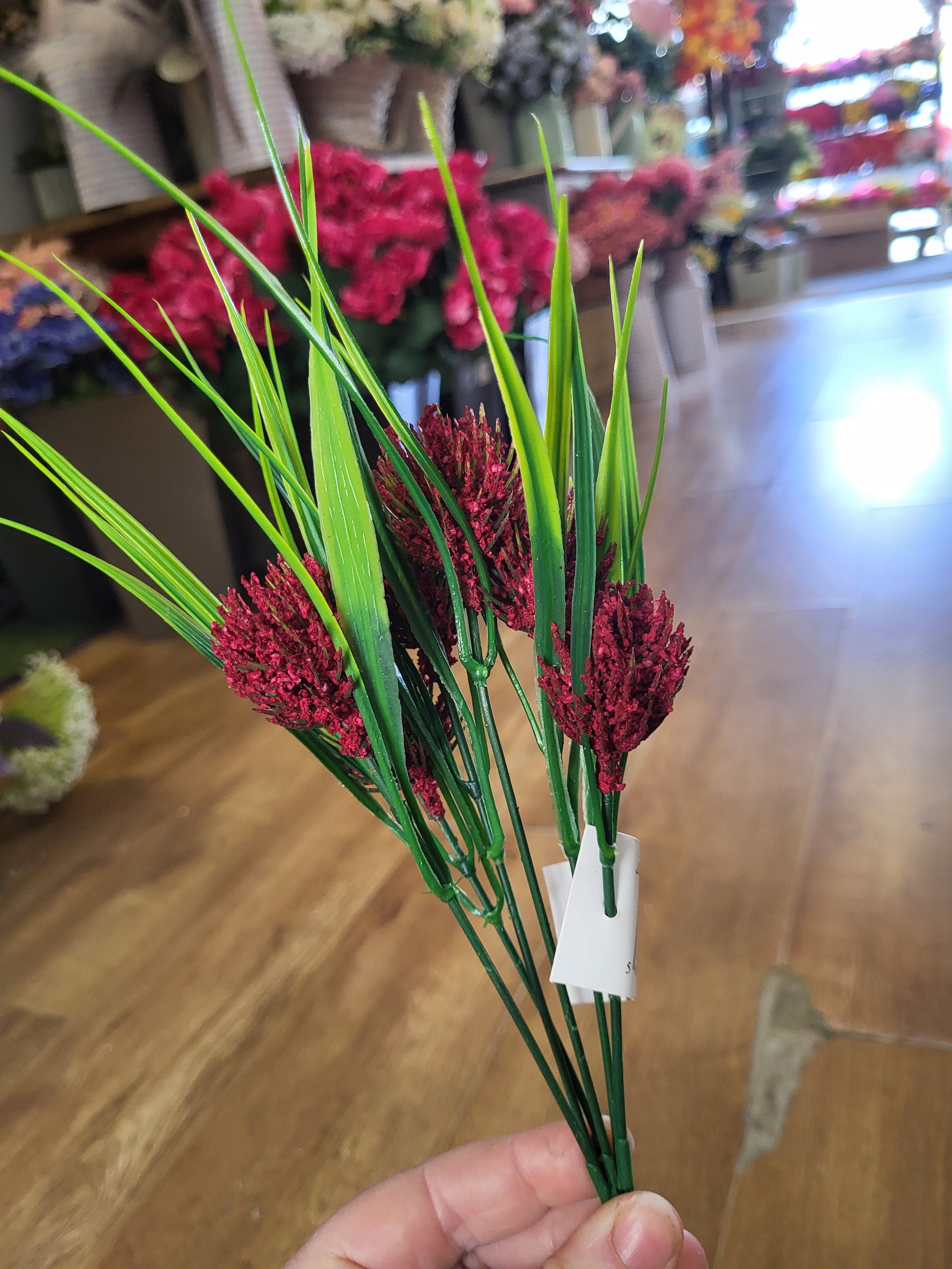 Allium with grass bunch - 5 colours available image 3