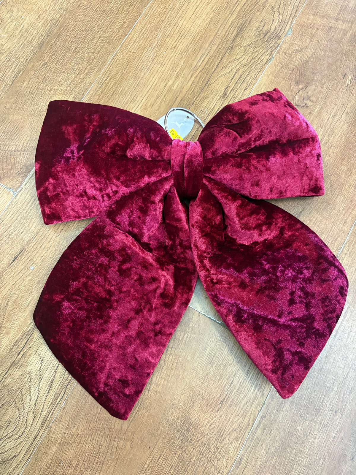 Large 34cm burgundy Christmas bow