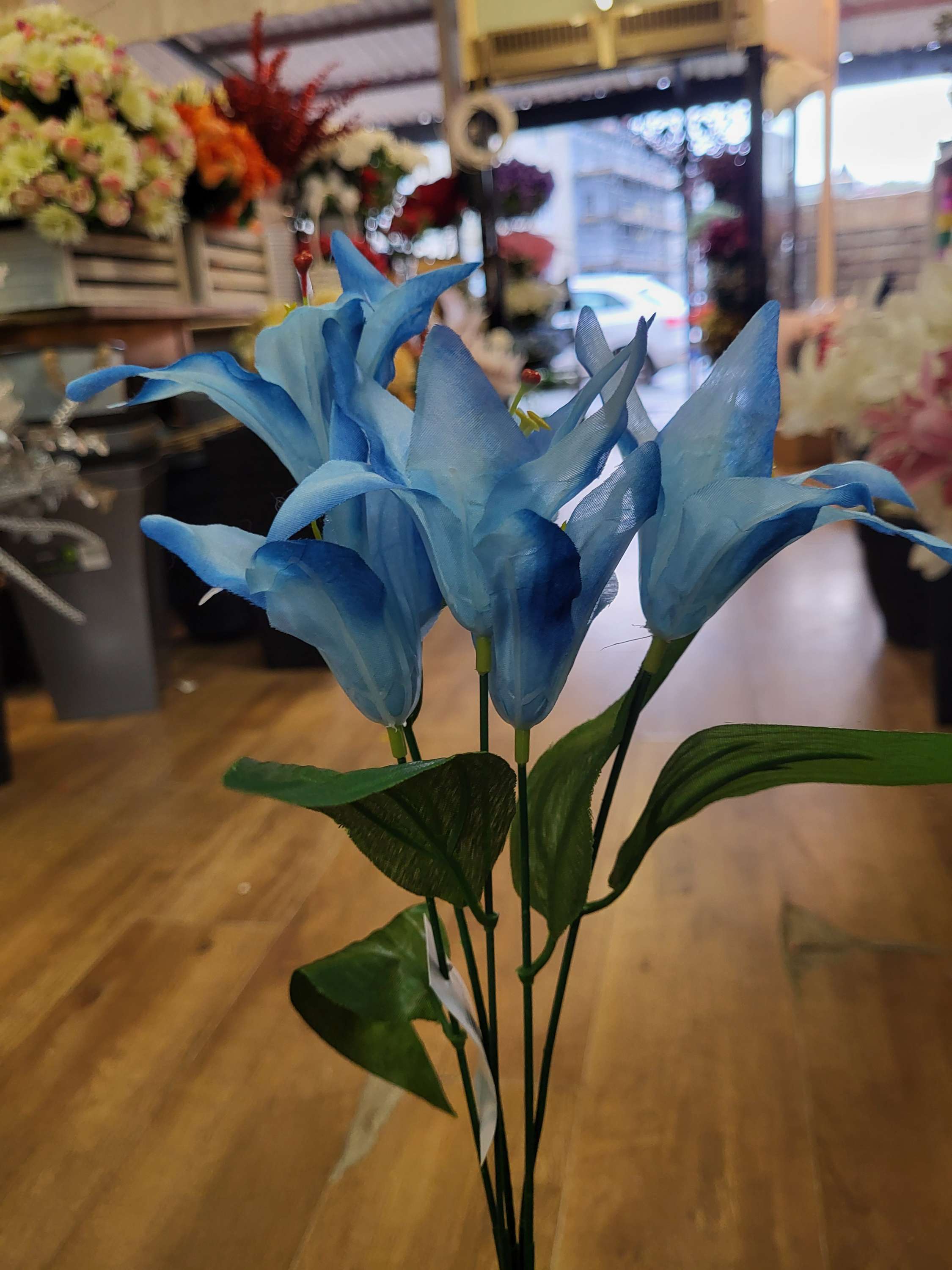 Blue flowers  - 4 styles available image 6