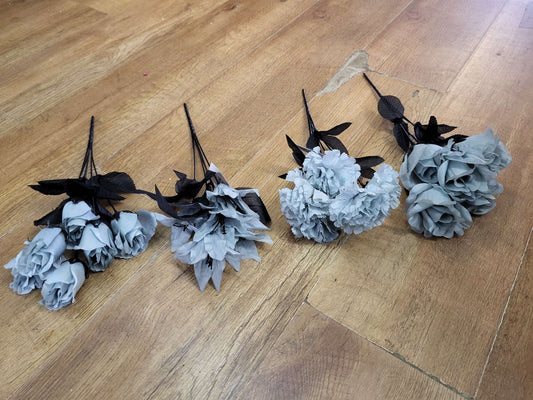 Grey flowers - 4 styles available image 0