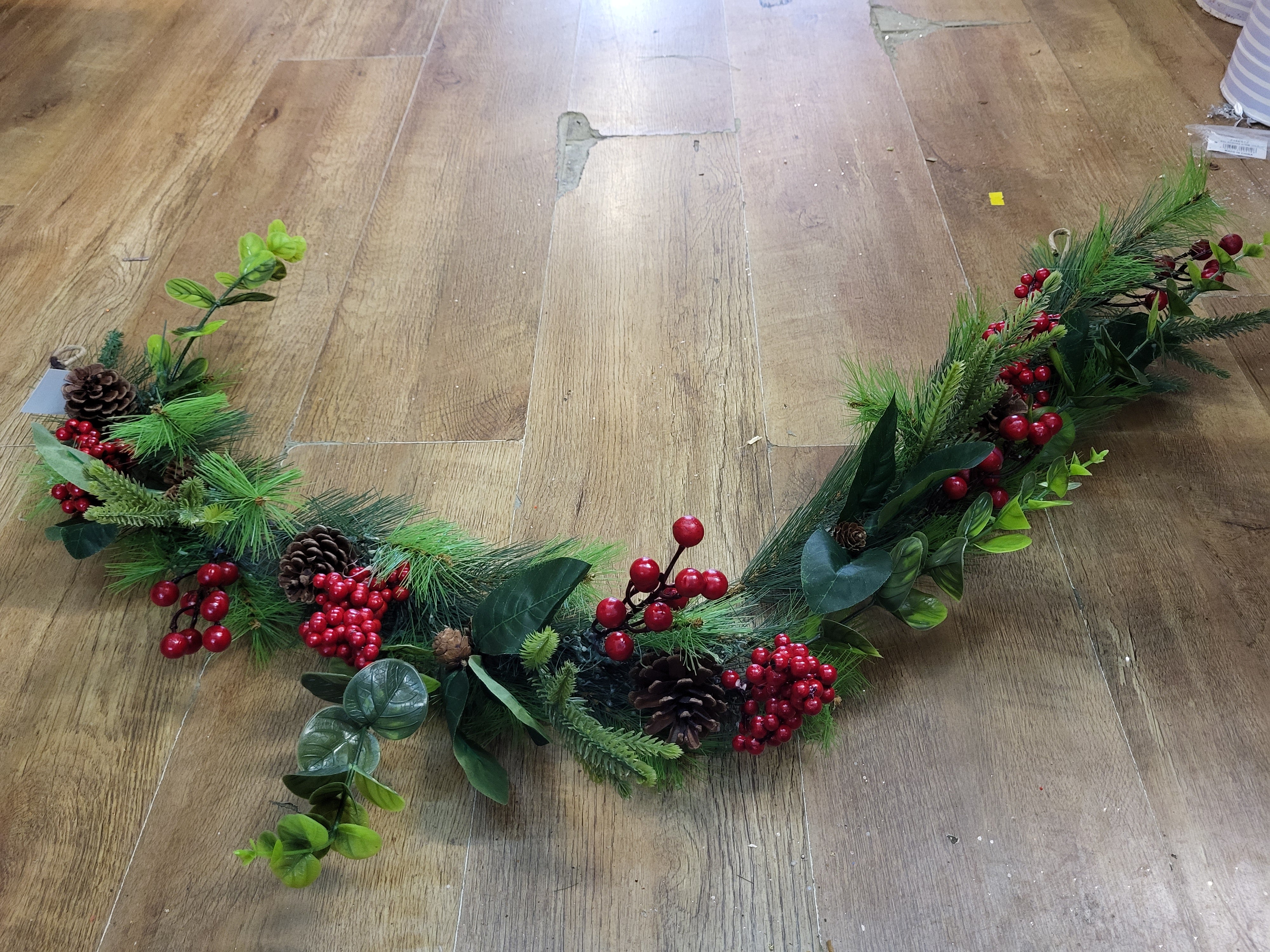 Bundle of our woodland eucalyptus and berries garland and wreath  image 4