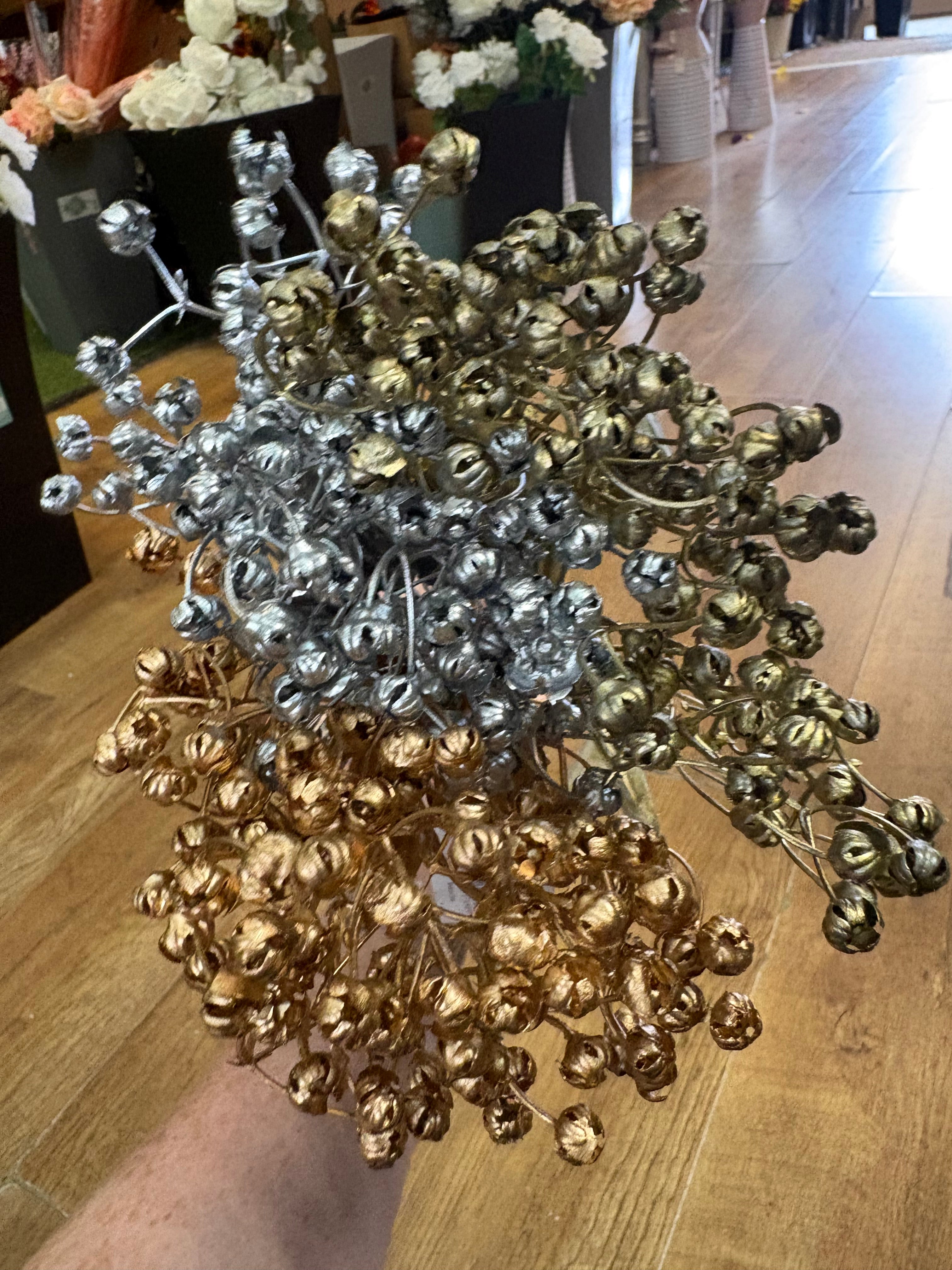 Metallic babies breath bunch - 3 colours available