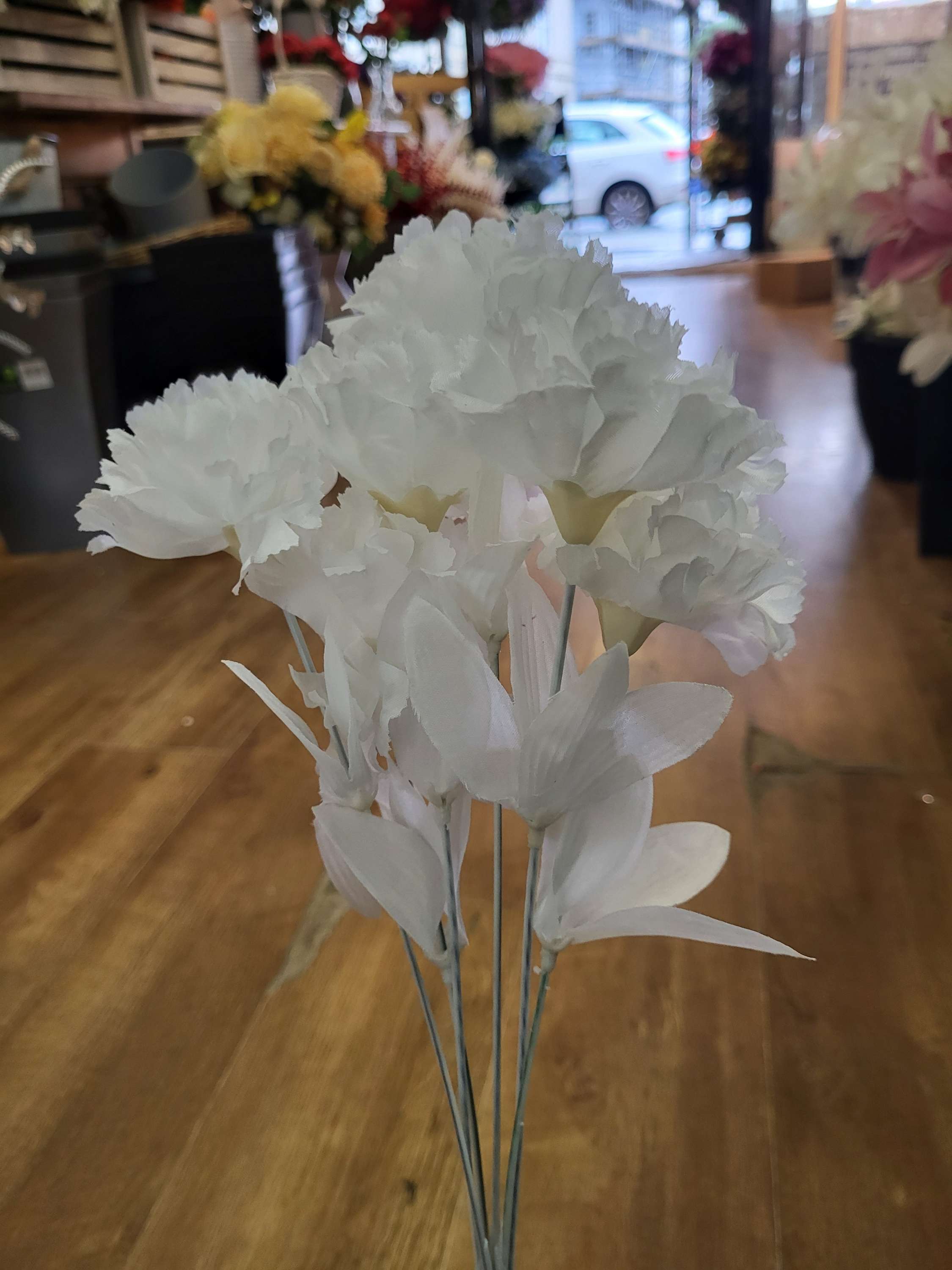 White flowers - 4 styles available image 6