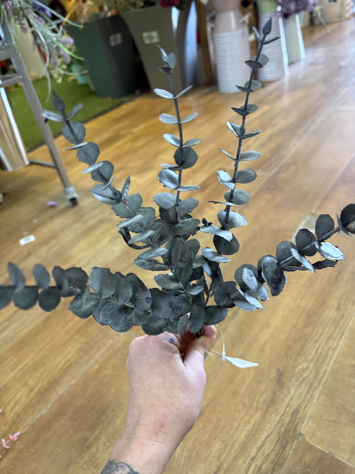 Dusted Autumnal eucalyptus bunch - 3 colours available