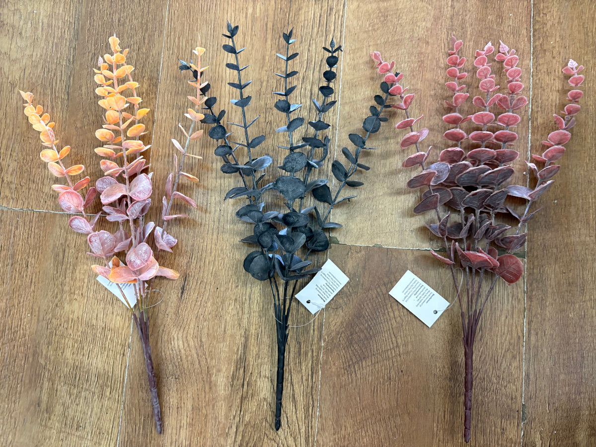 Dusted Autumnal eucalyptus bunch - 3 colours available