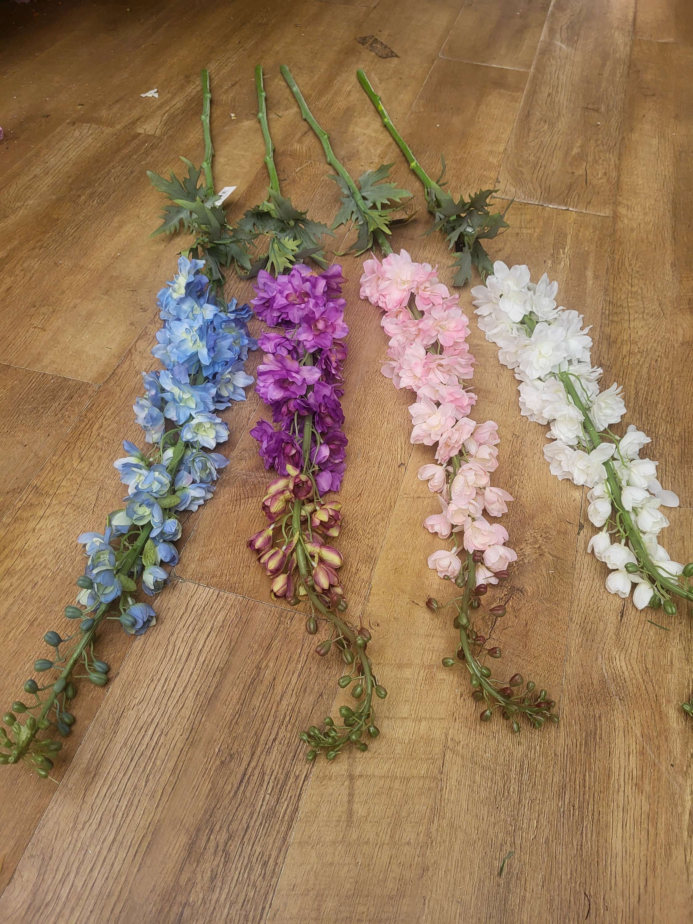 Giant delphiniums!! 137cm tall! - 4 colours available image 1