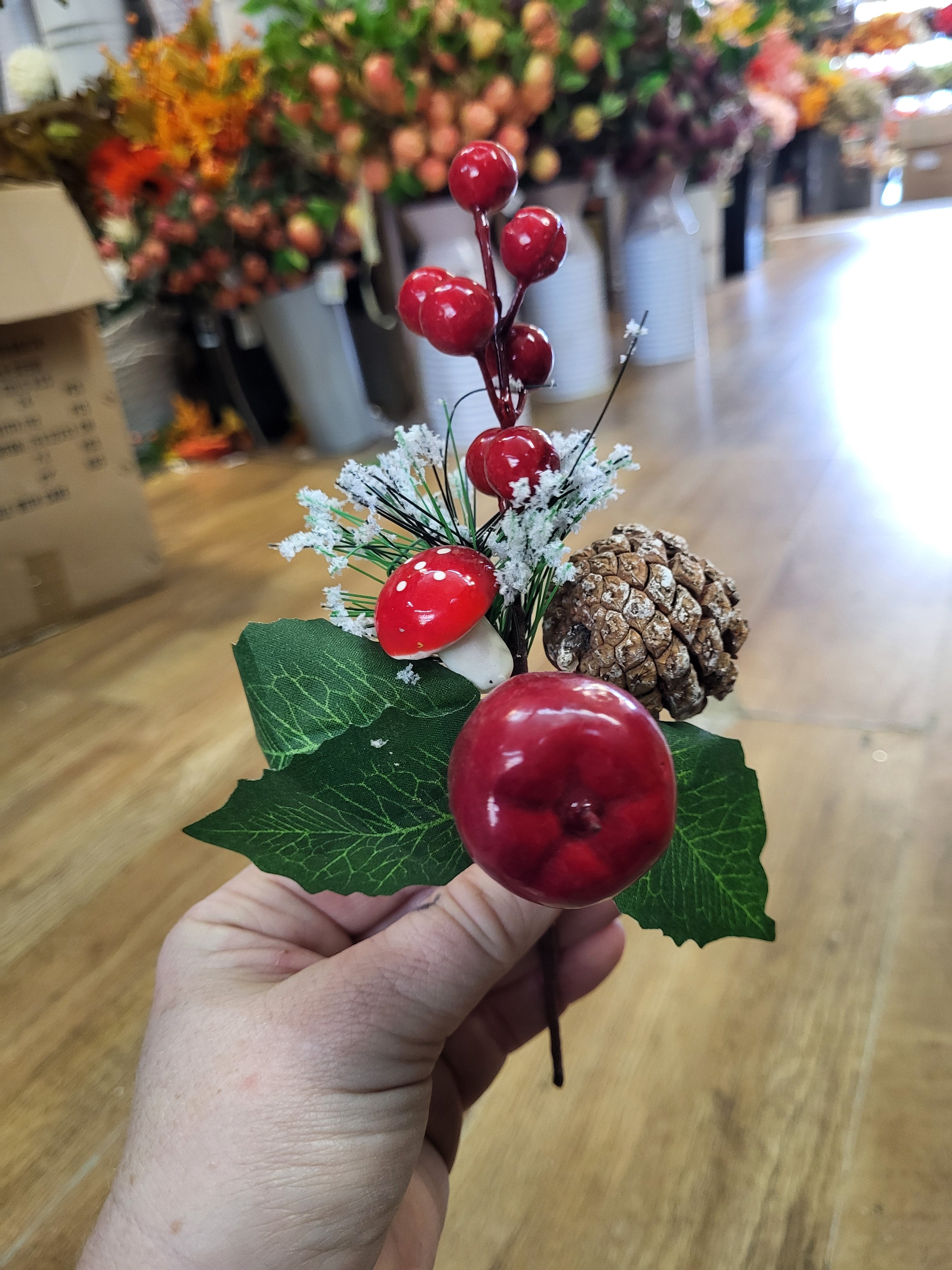 Apple and mini Toadstool pick image 3