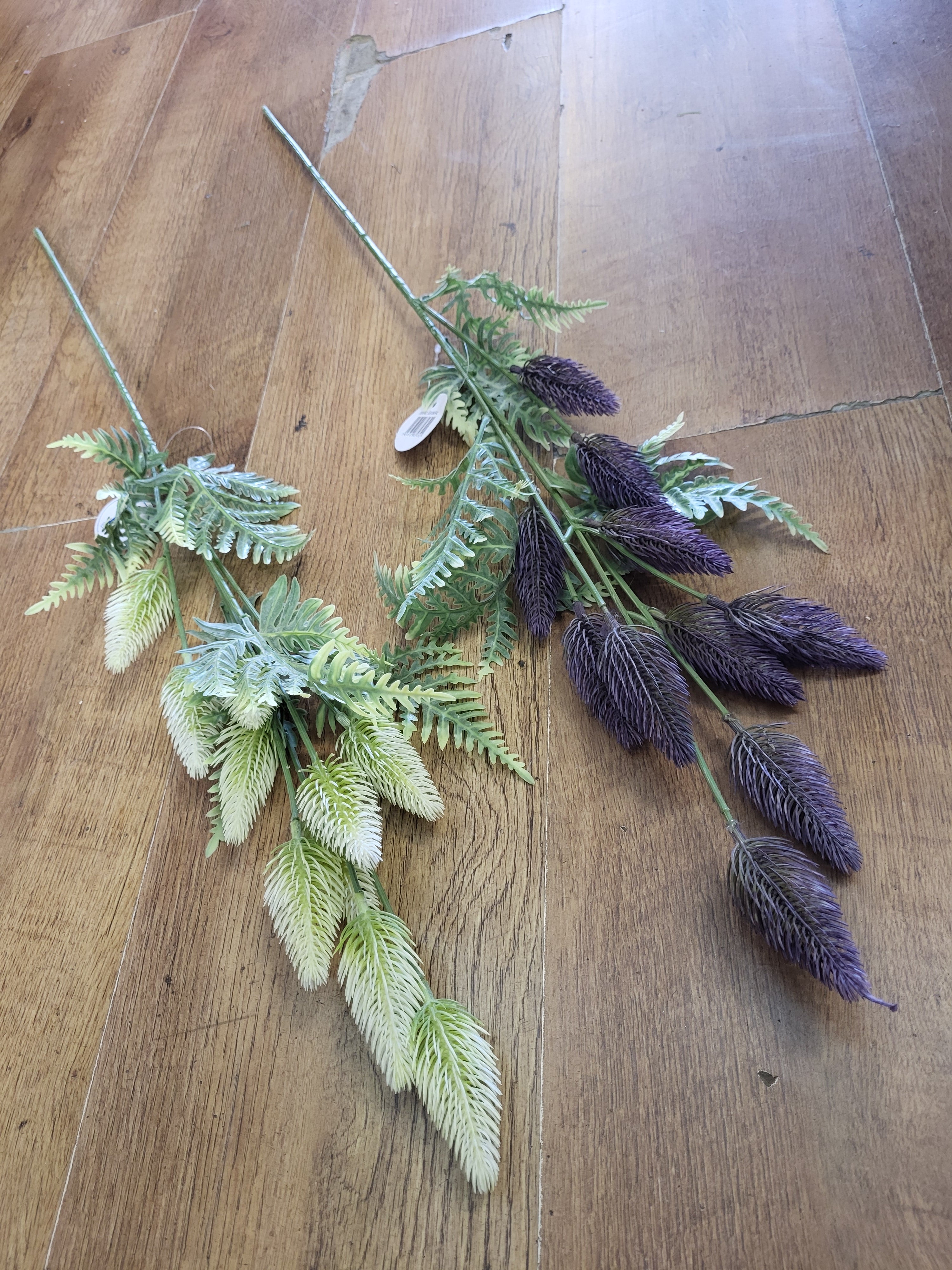 Tall thistle spray - 3 colours available image 1