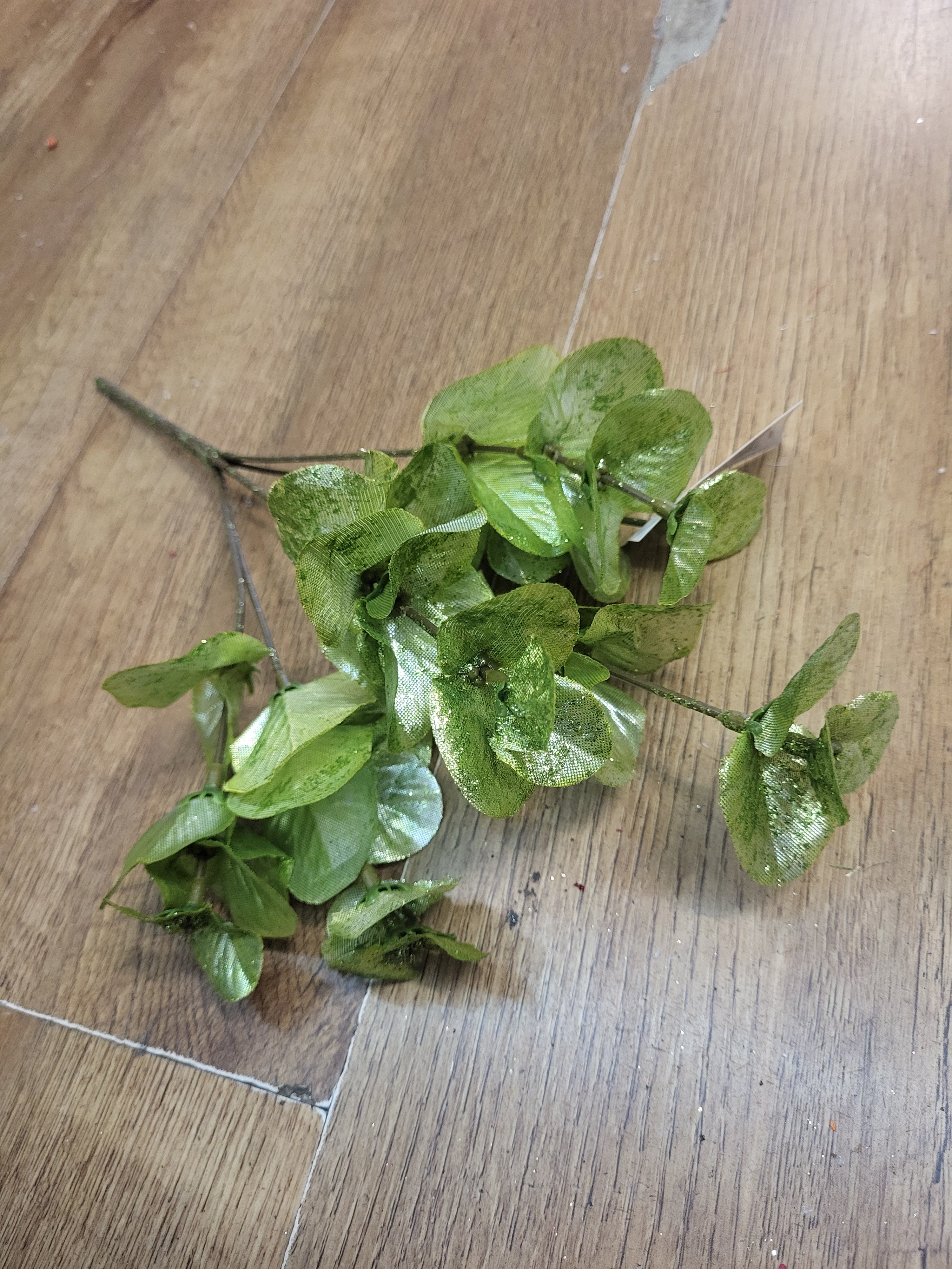 Glittered metallic eucalyptus  - 4 colours available image 6