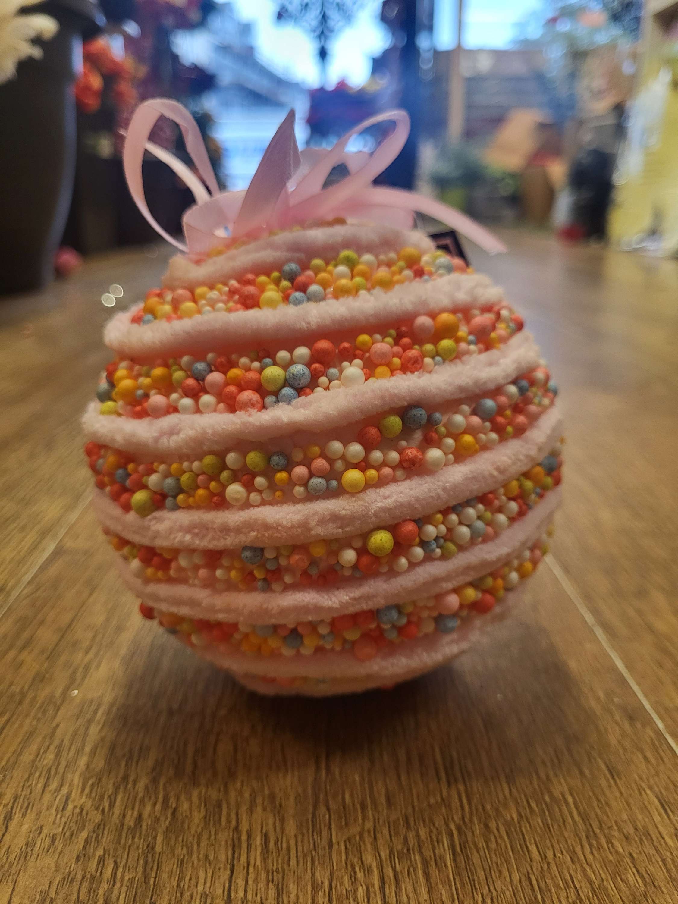 Small sprinkled hanging candy bauble  image 3