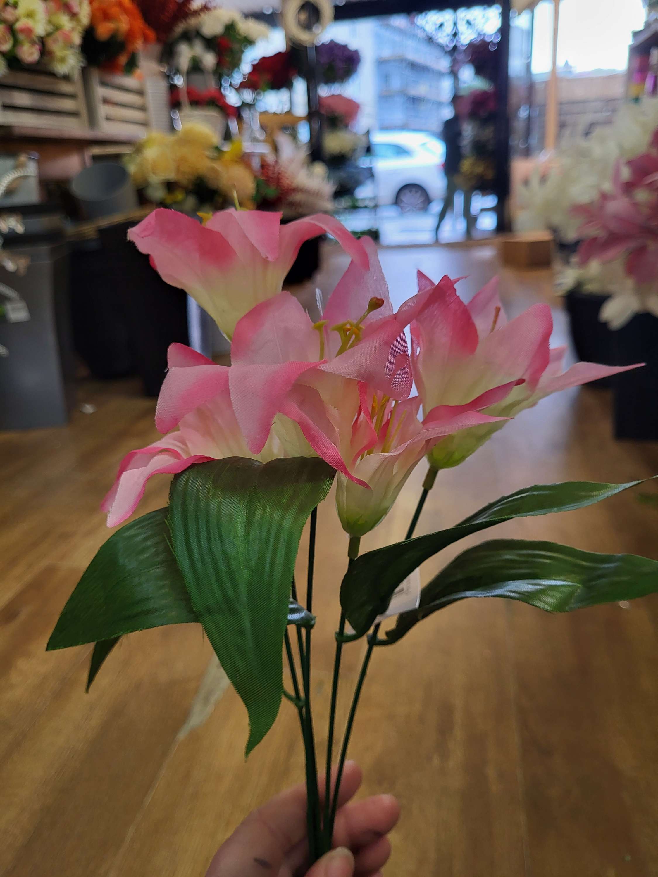 Pink flowers  - 4 styles available image 7