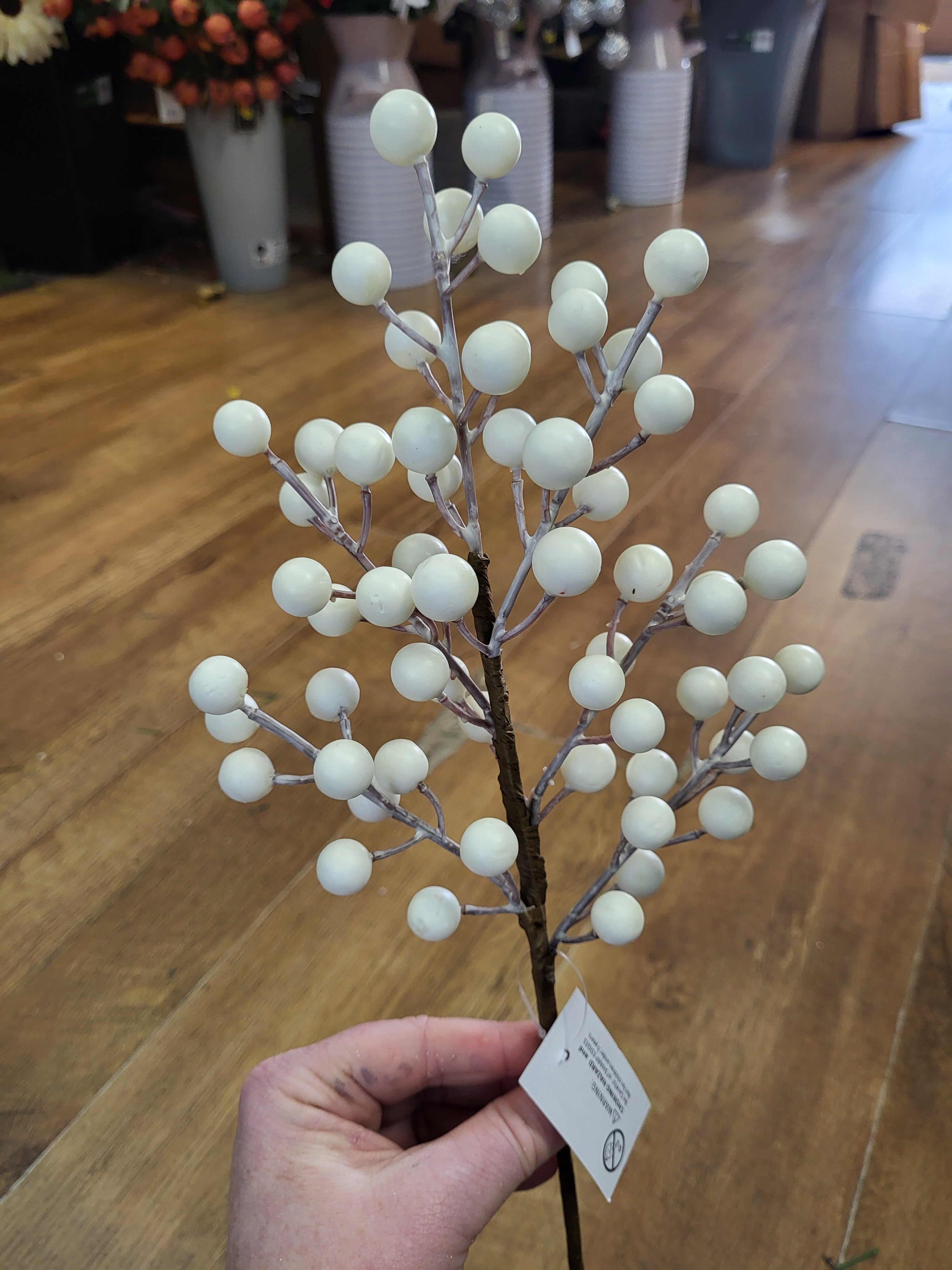 White berry branch  image 3