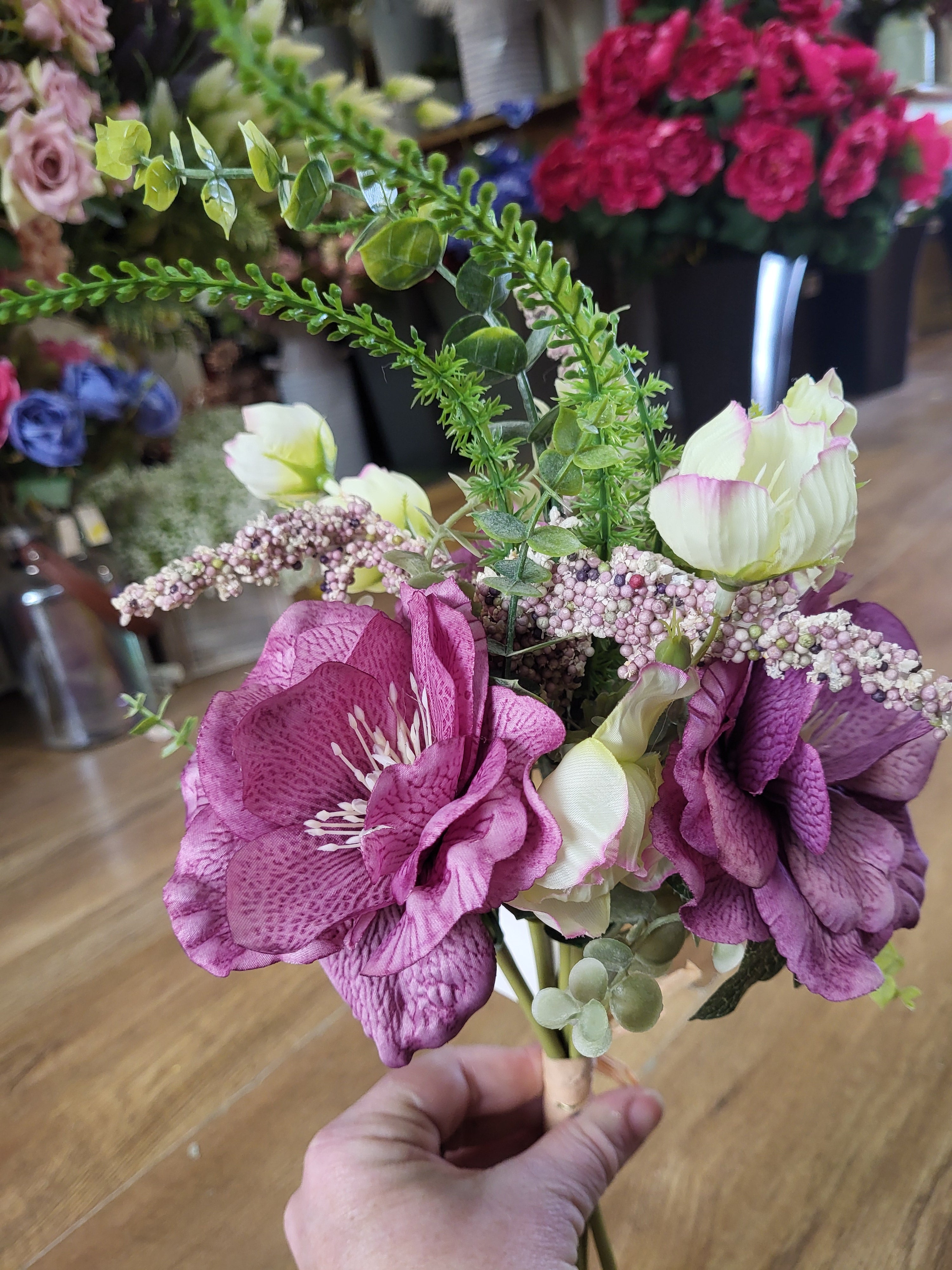 Hand tied Mauve Vanessa bundle  image 4