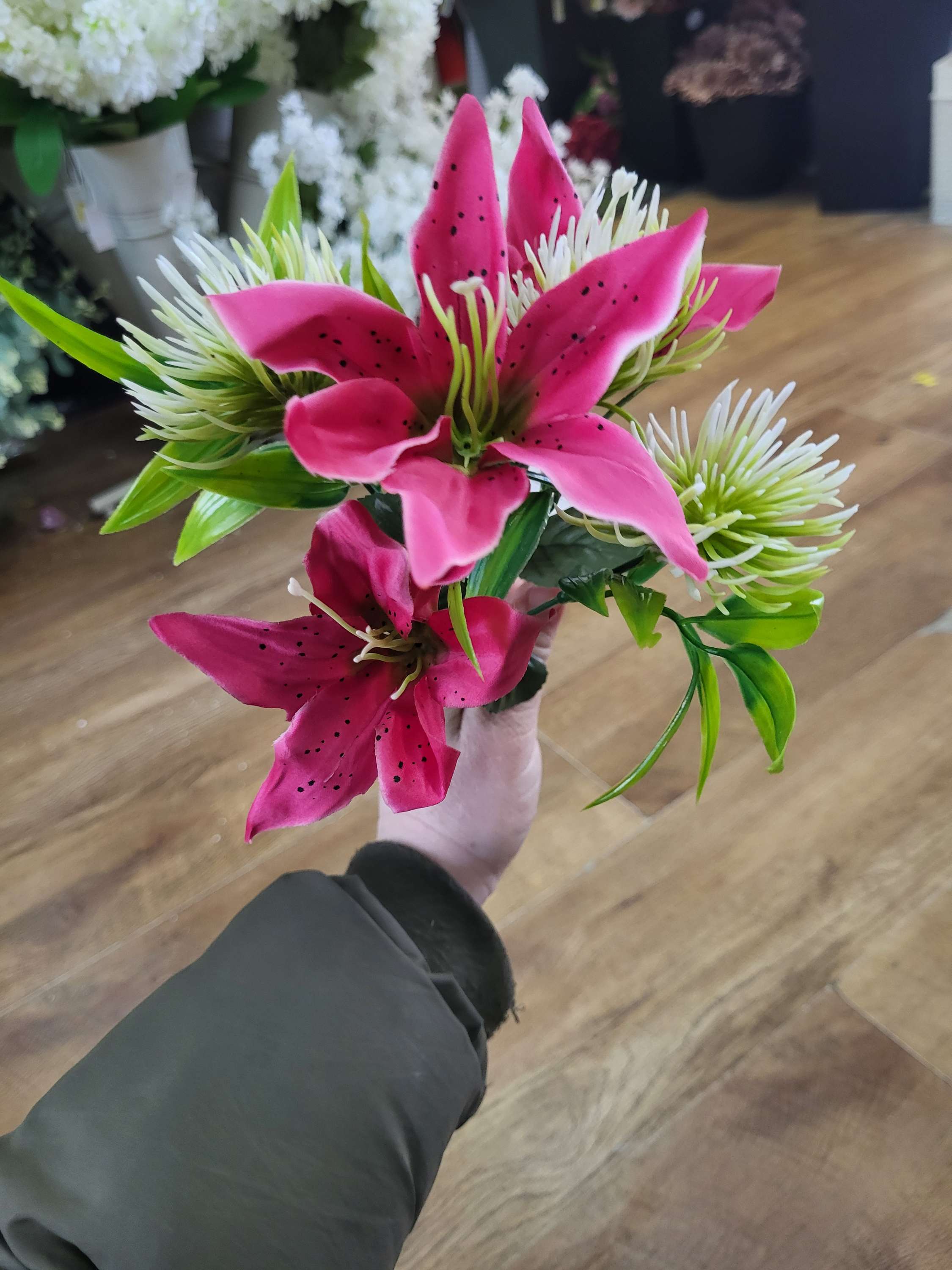 Tiger lily and allium bunch - 6 colours available image 6