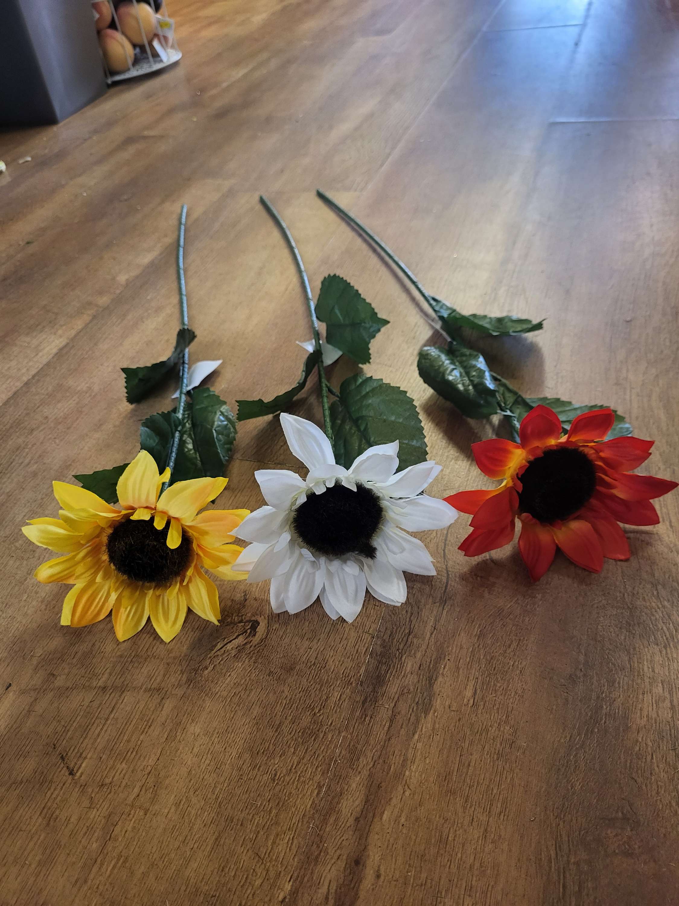 Long stem sunflower  - 3 colours image 0