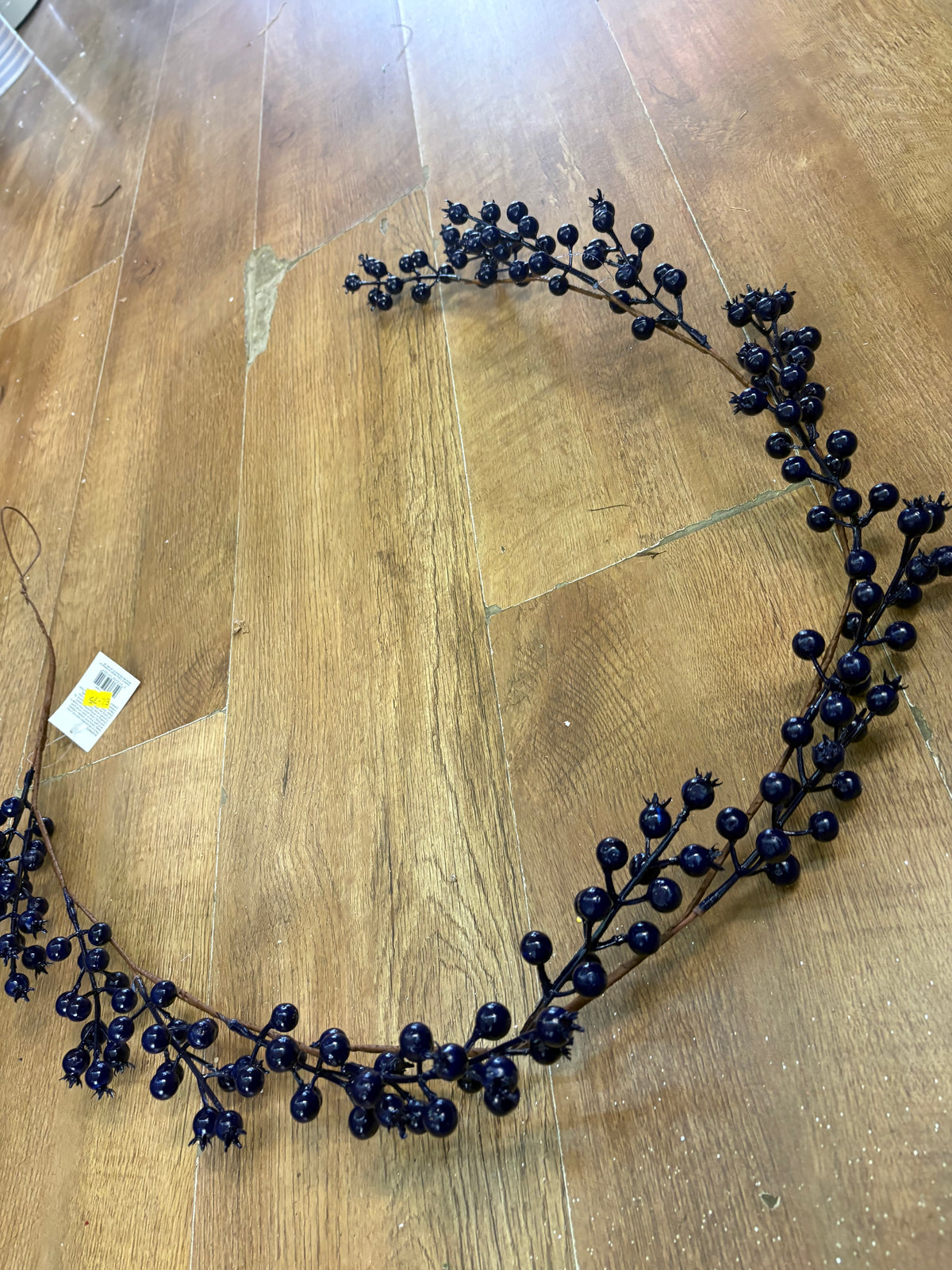 150cm blue berry garland