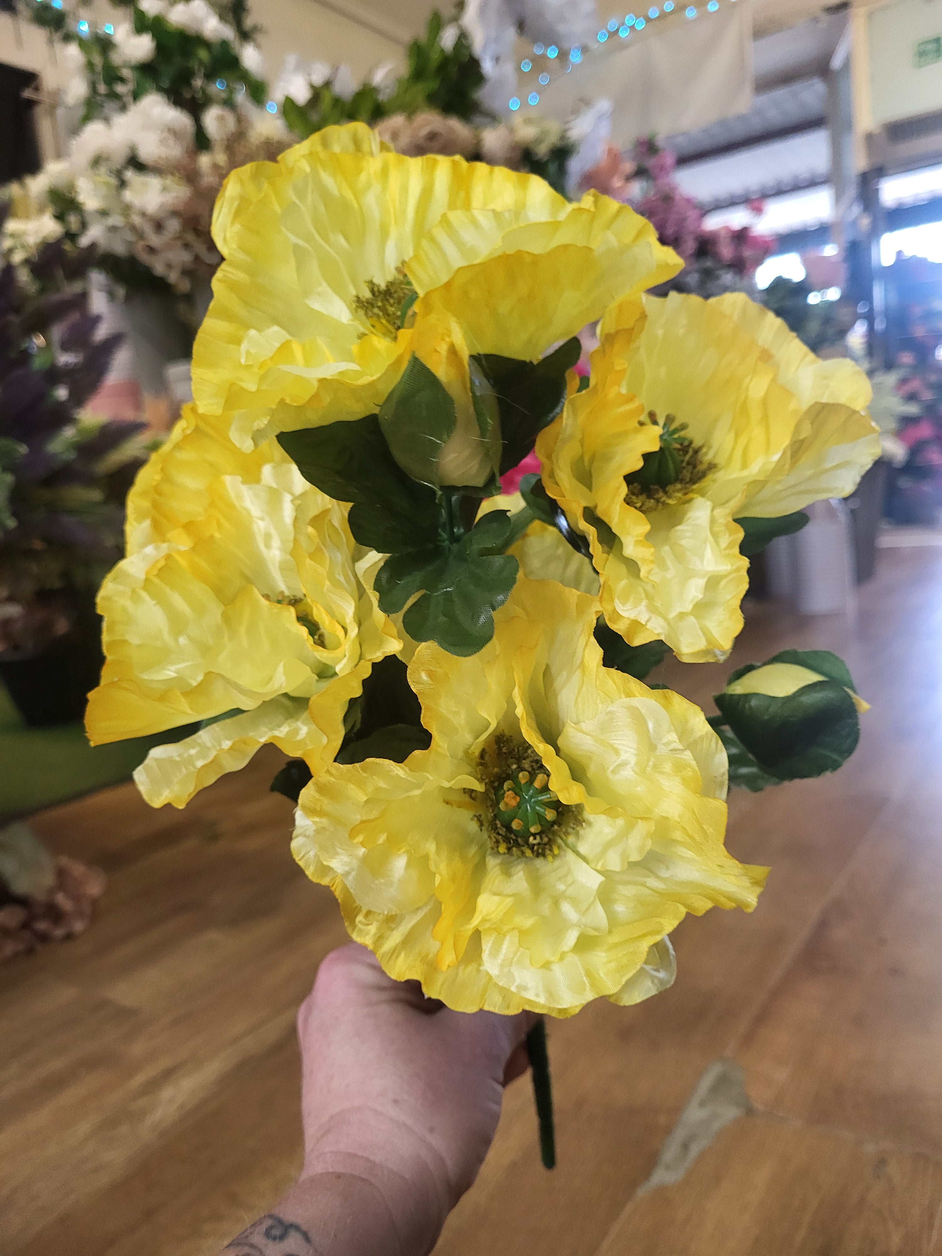 Large Wild Poppy bouquet  - 3 colours available image 8