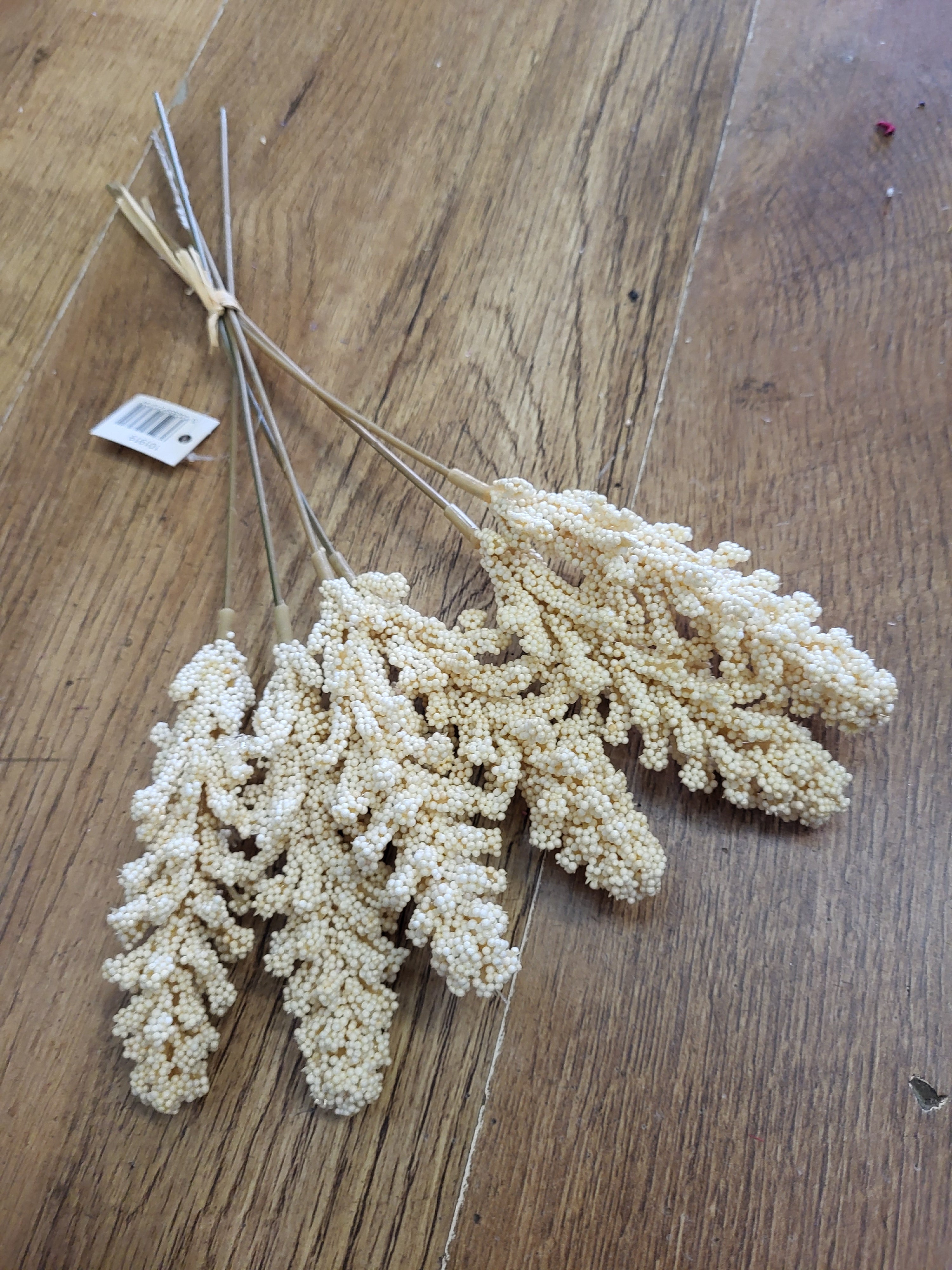 Bundle of 6 wheat stems - 4 colours available image 5