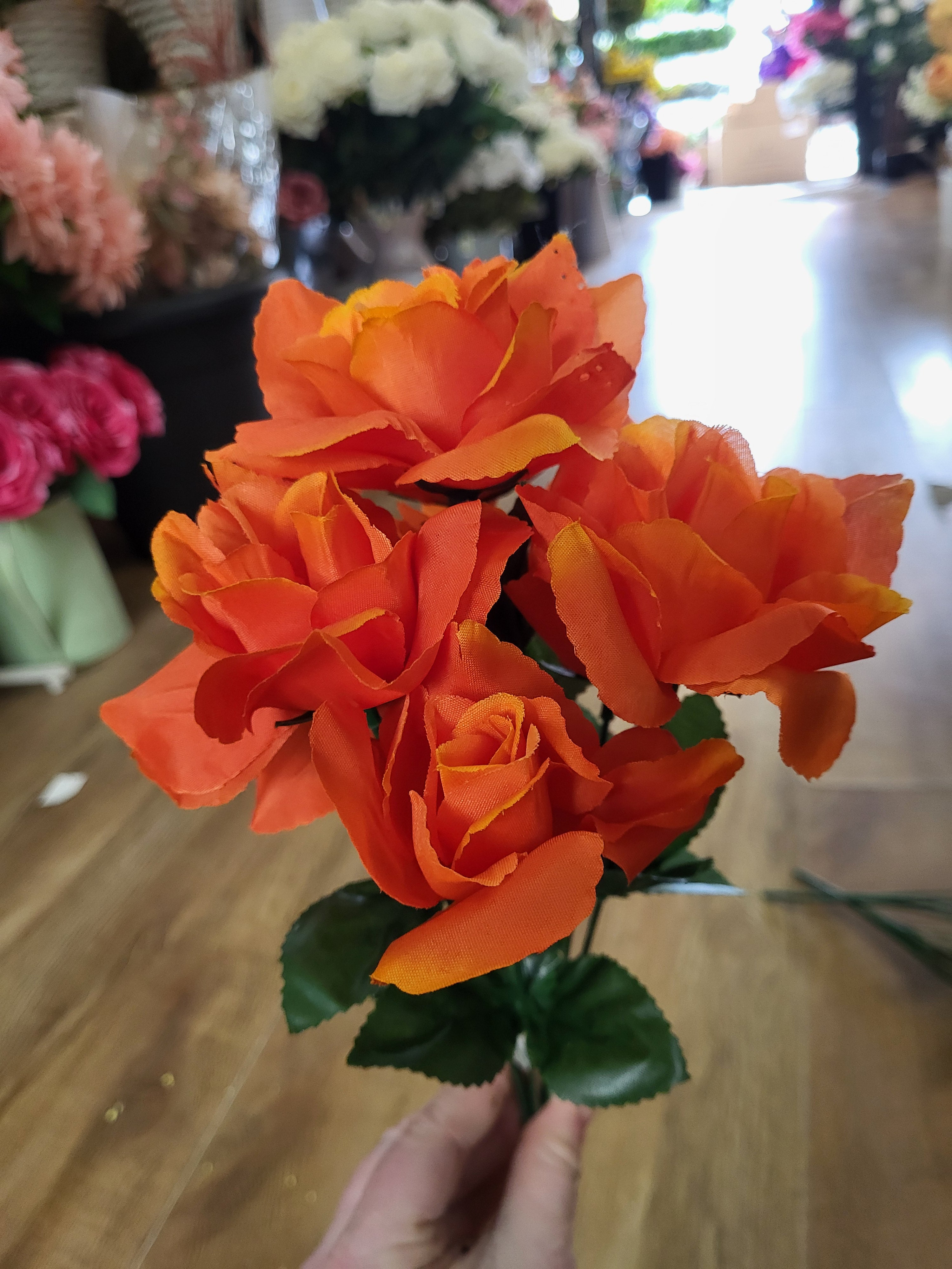 Carnival rose bunch - 4 colours available image 3