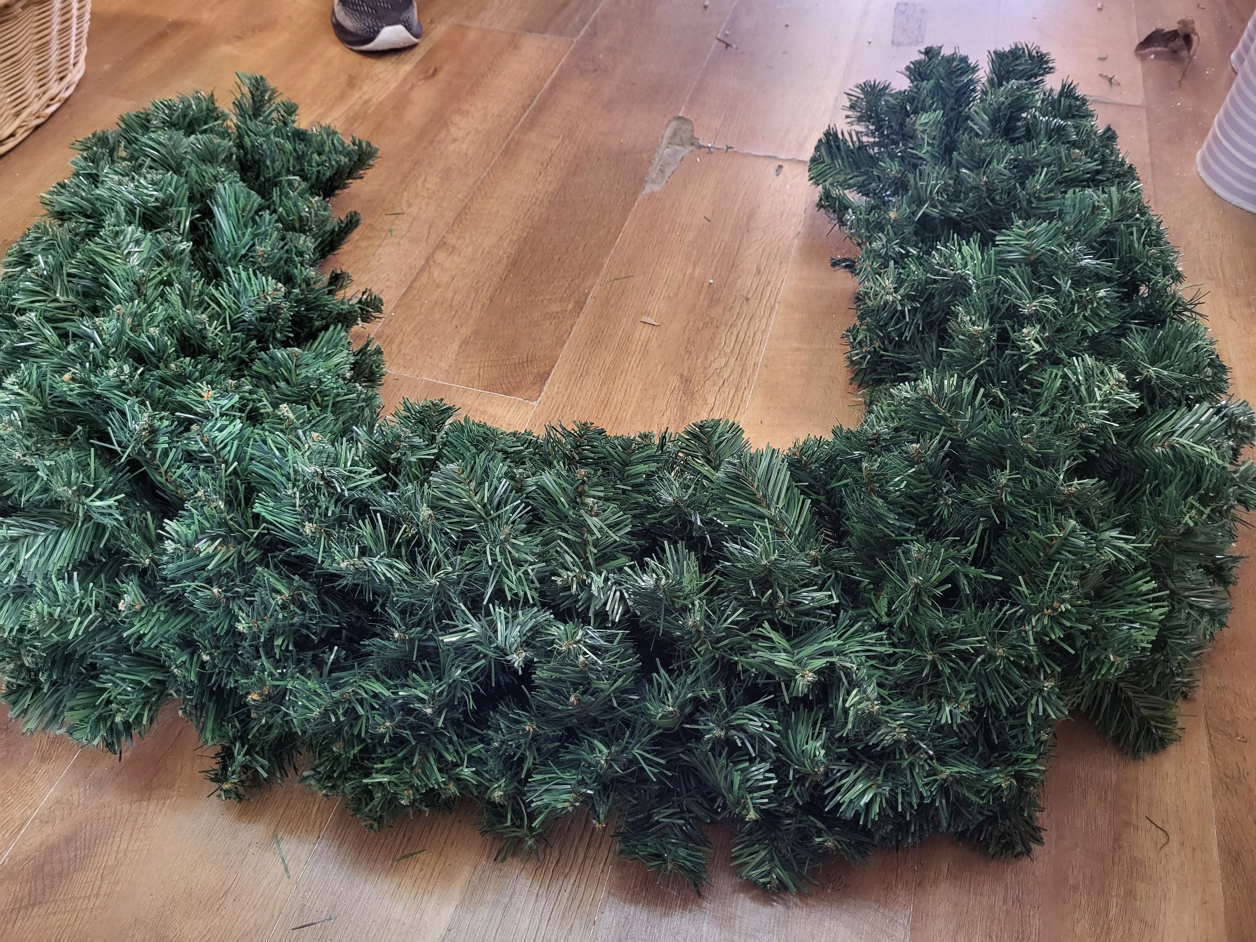 180cm Extra thick Extra Bushy deluxe pine garland (limited availability) image 2