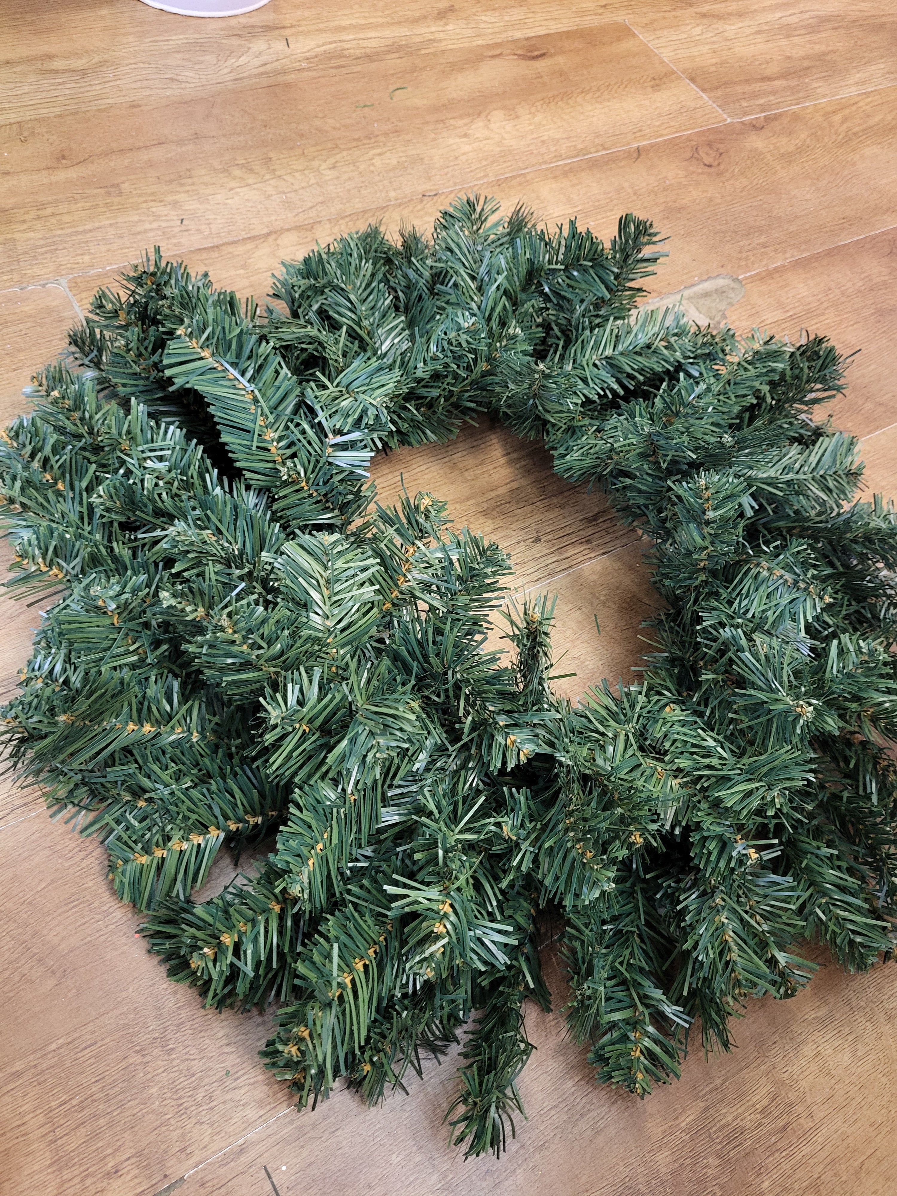 60cm pine wreath  (120 tips) image 2