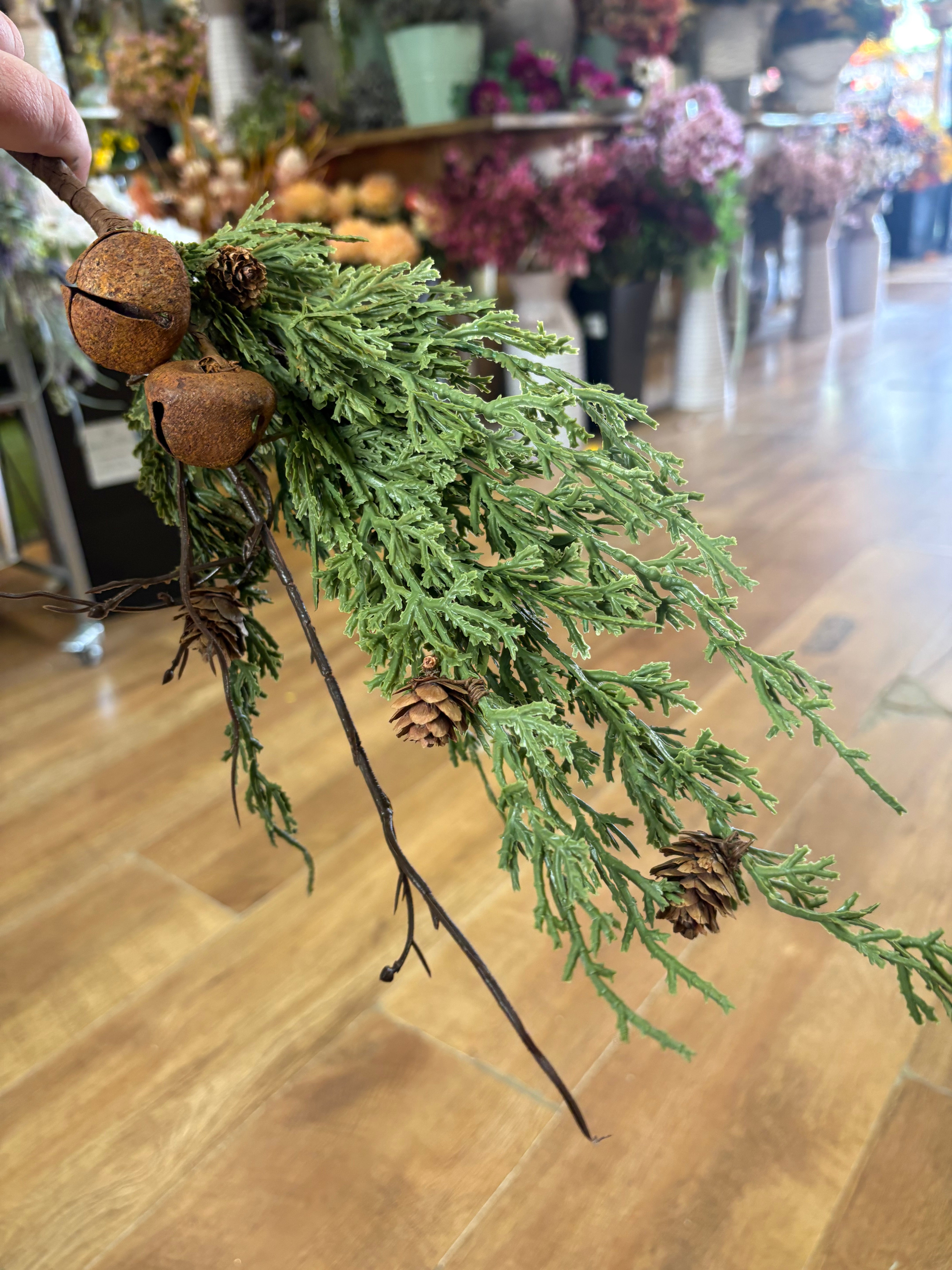 55cm Lawson Cypress and Bells