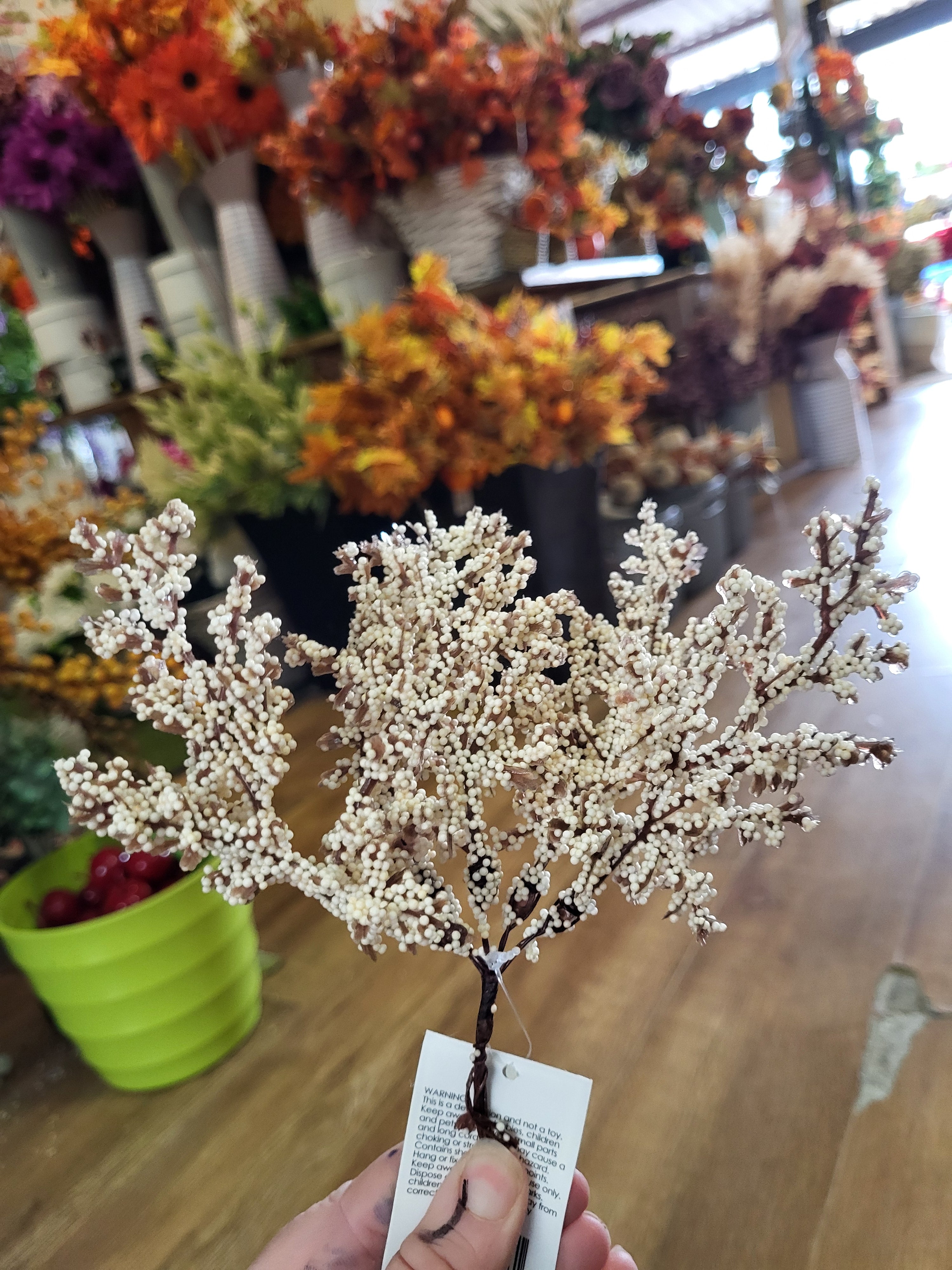 Wired Heather stems (5 wires on each) - 2 colours available image 4