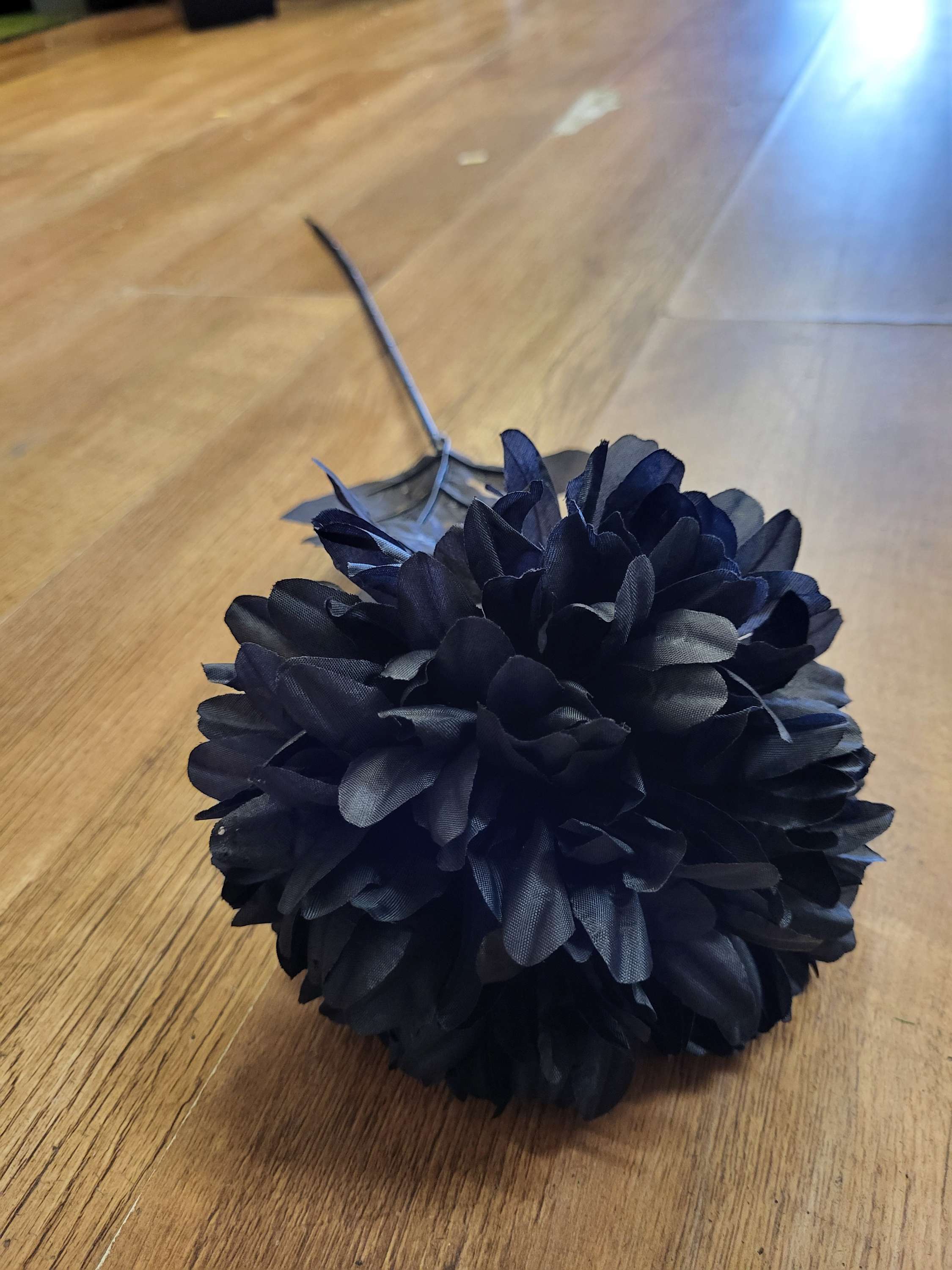 Long stem pom pom - 3 colours available image 2