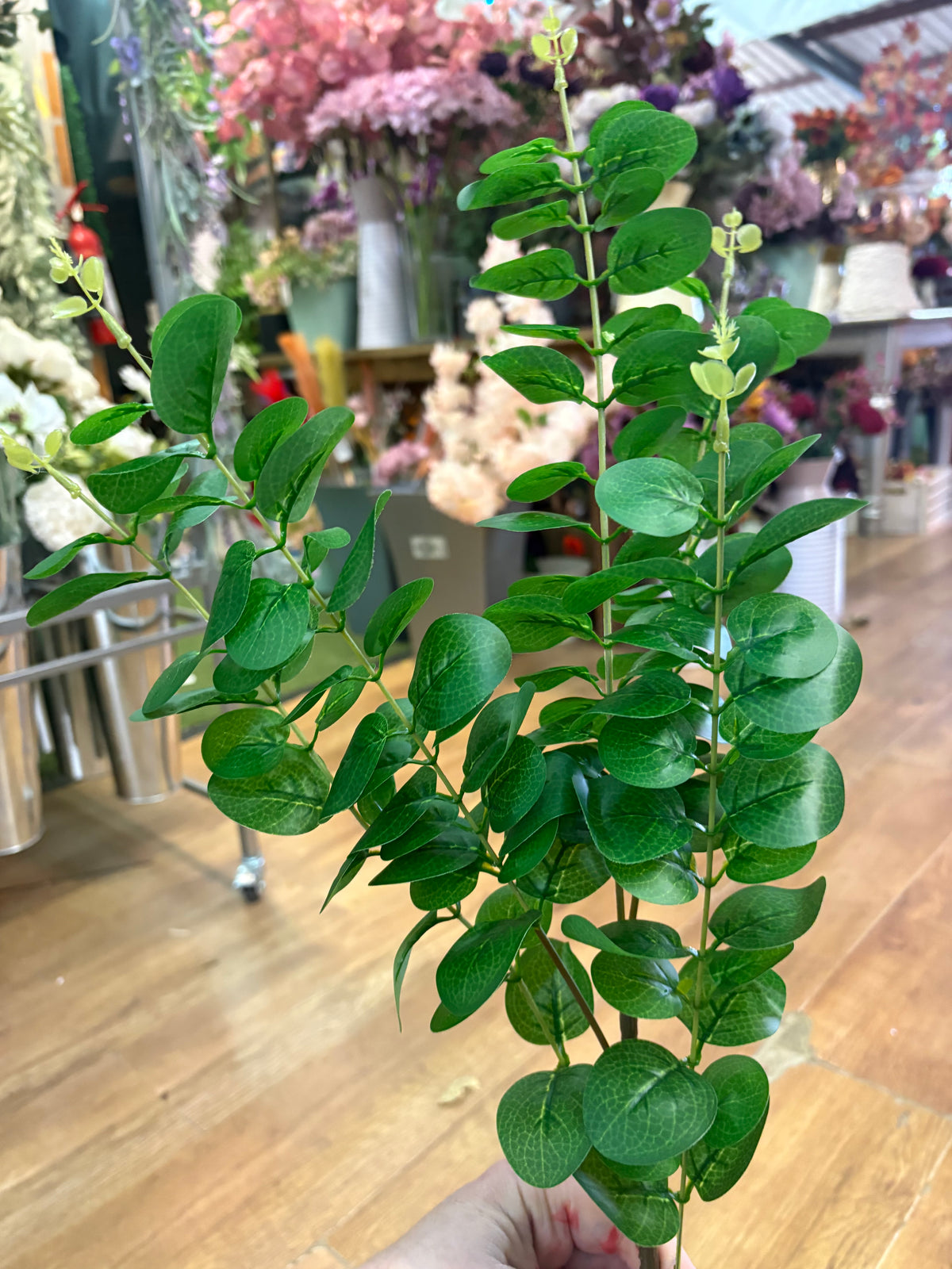 90cm long stem eucalyptus spray