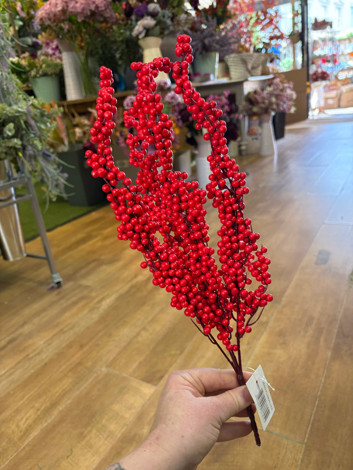 Red berry bunch
