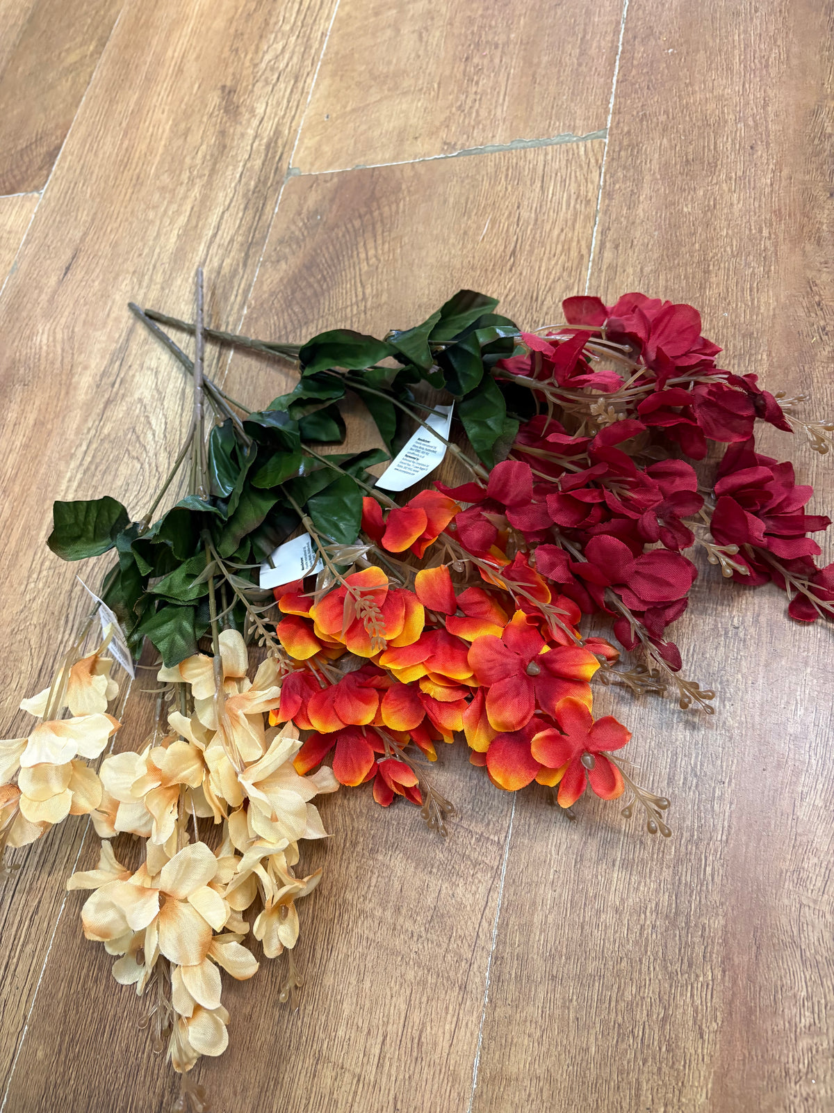 Autumn Floral bush - 3 colours available
