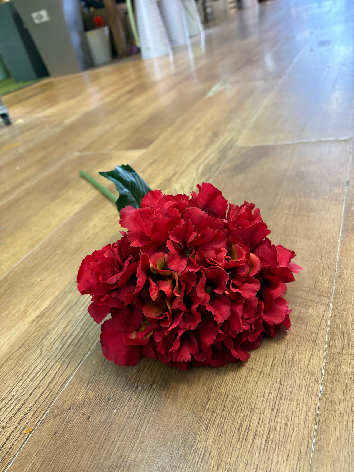 54cm Red French hydrangea