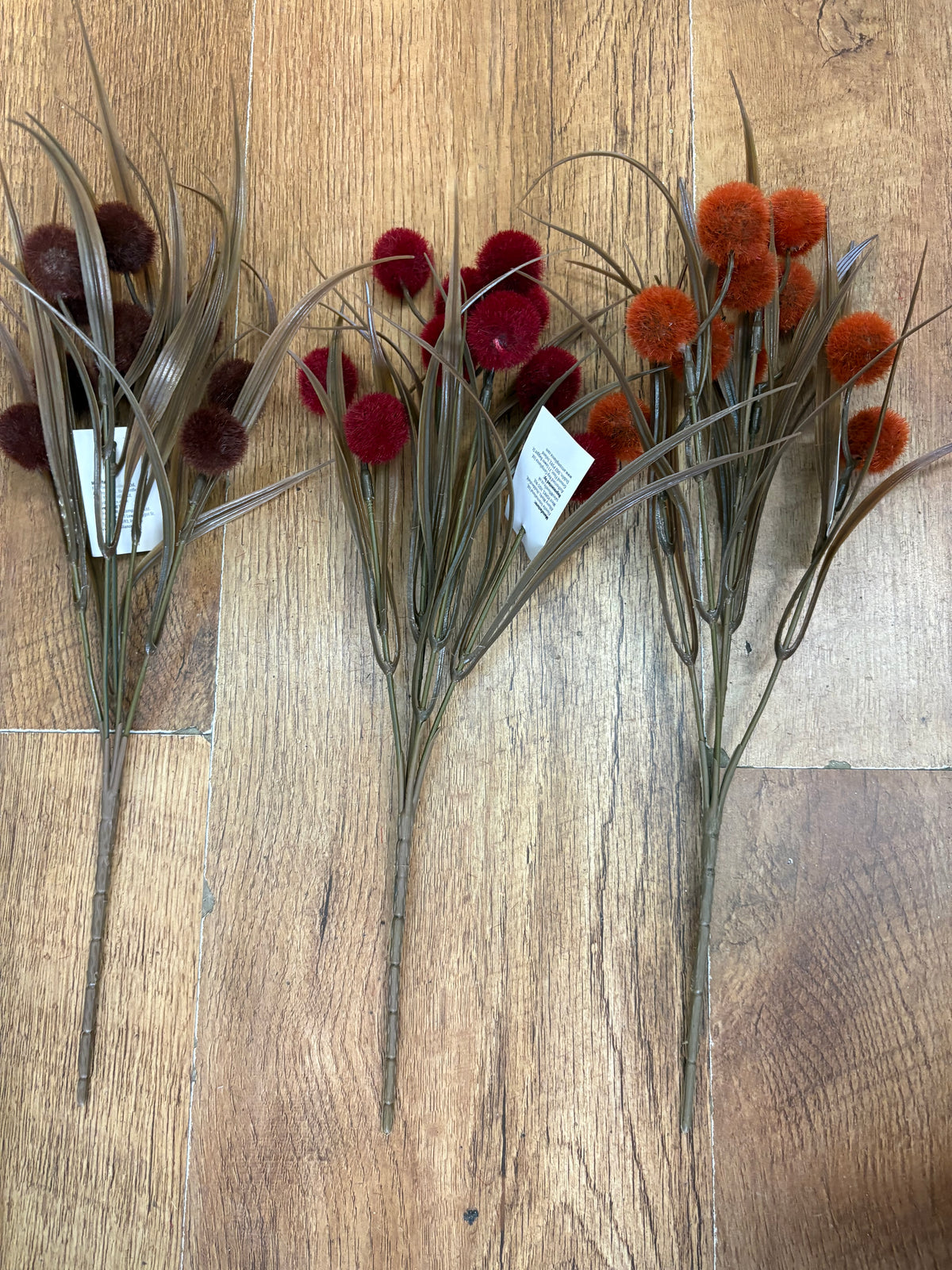 Fluffy ball Pom bush - 3 colours available