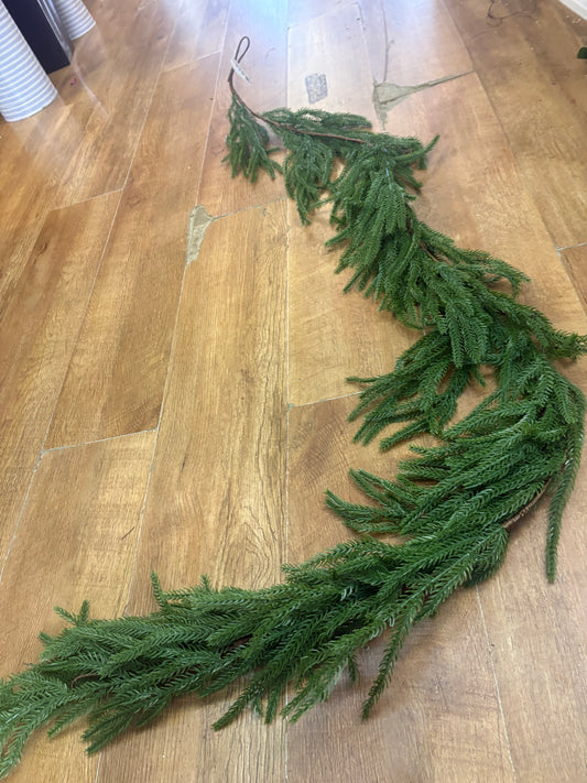 180cm trailing fir garland
