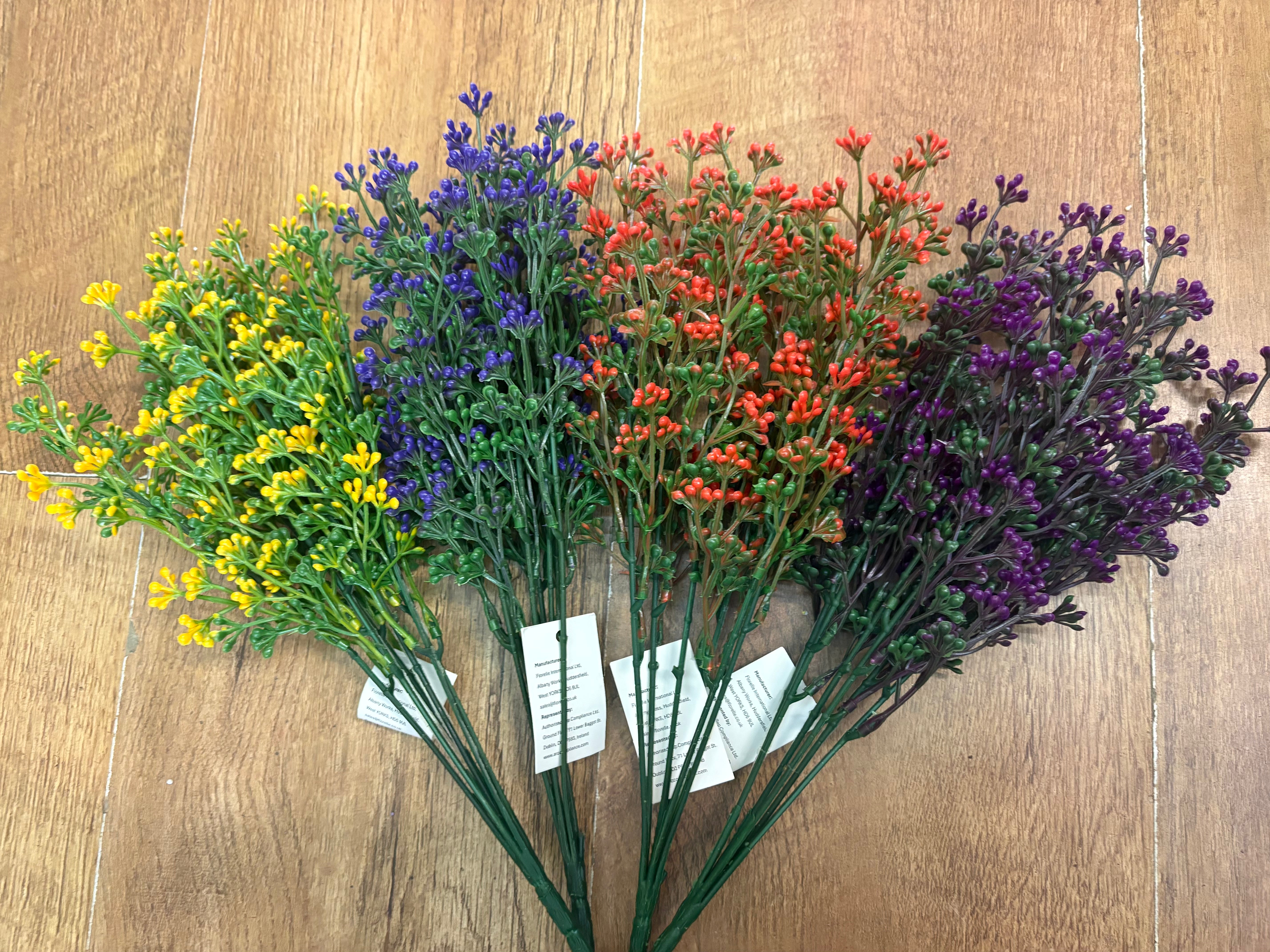 Milan bud bunch - 4 colours available