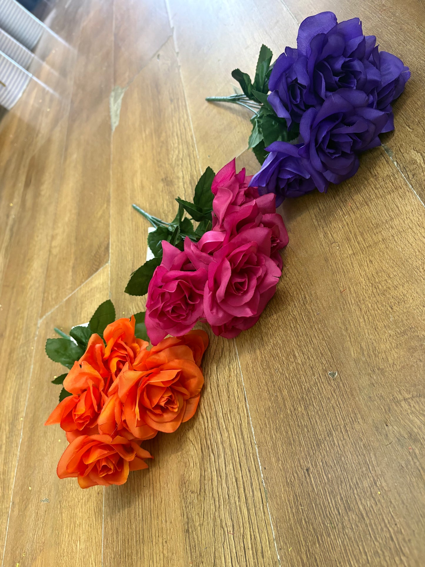 Carnival rose bunch - 3 colours available
