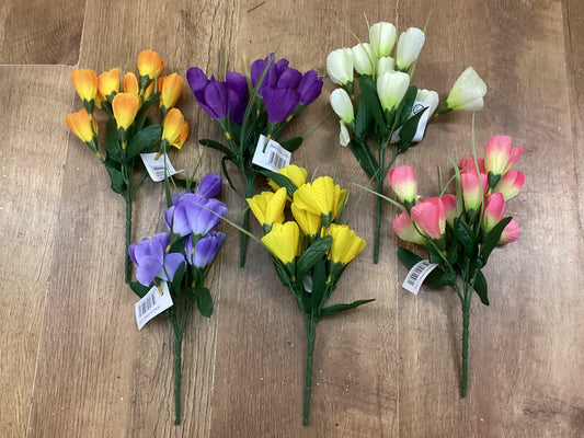 Crocus bunch - 6 colours available