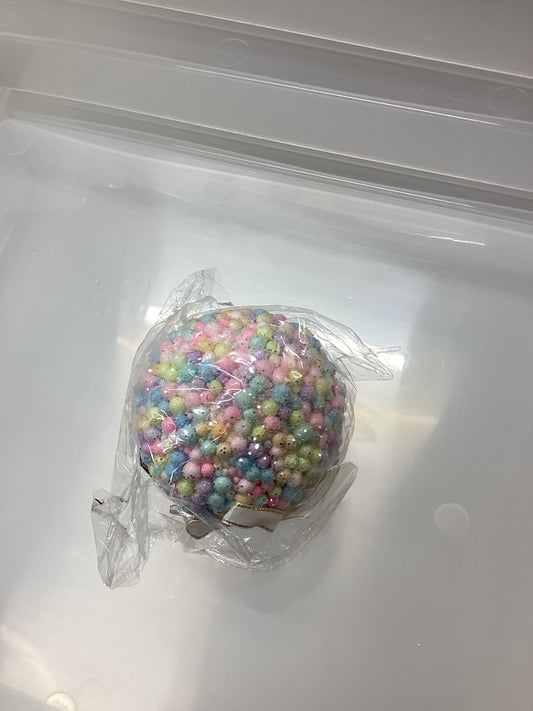 Pastel sprinkled bauble