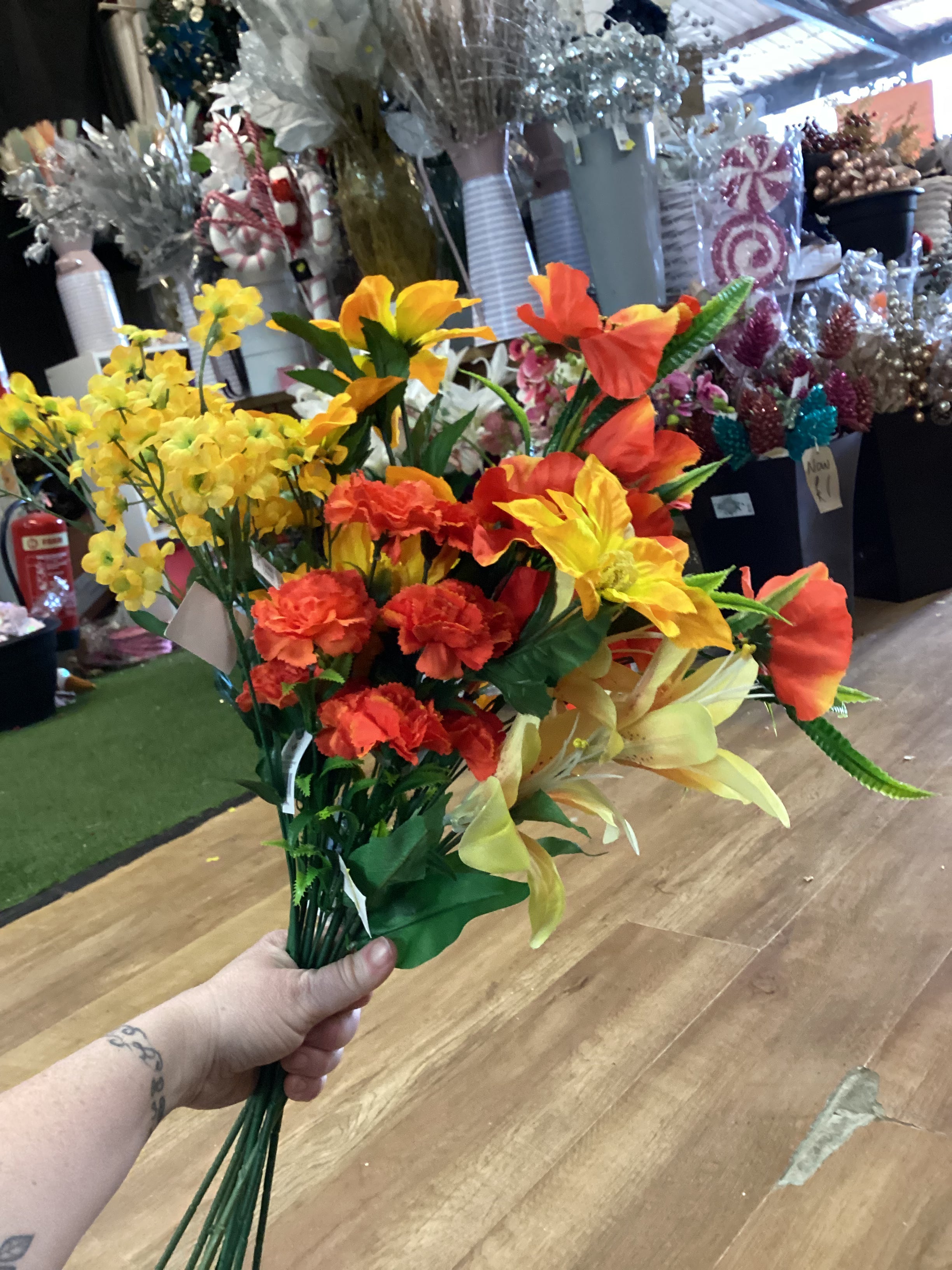 Clearance long stem 14 - 10 mixed stems