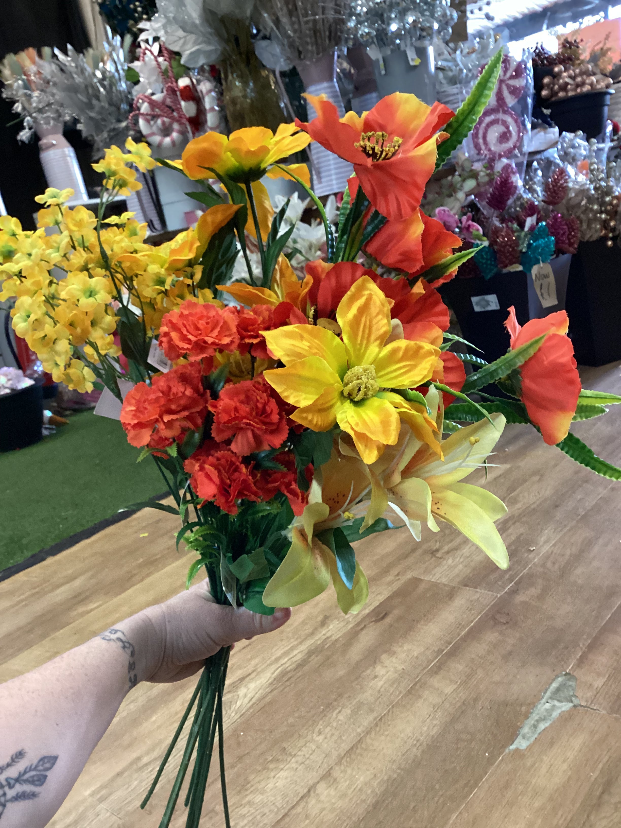 Clearance long stem 14 - 10 mixed stems