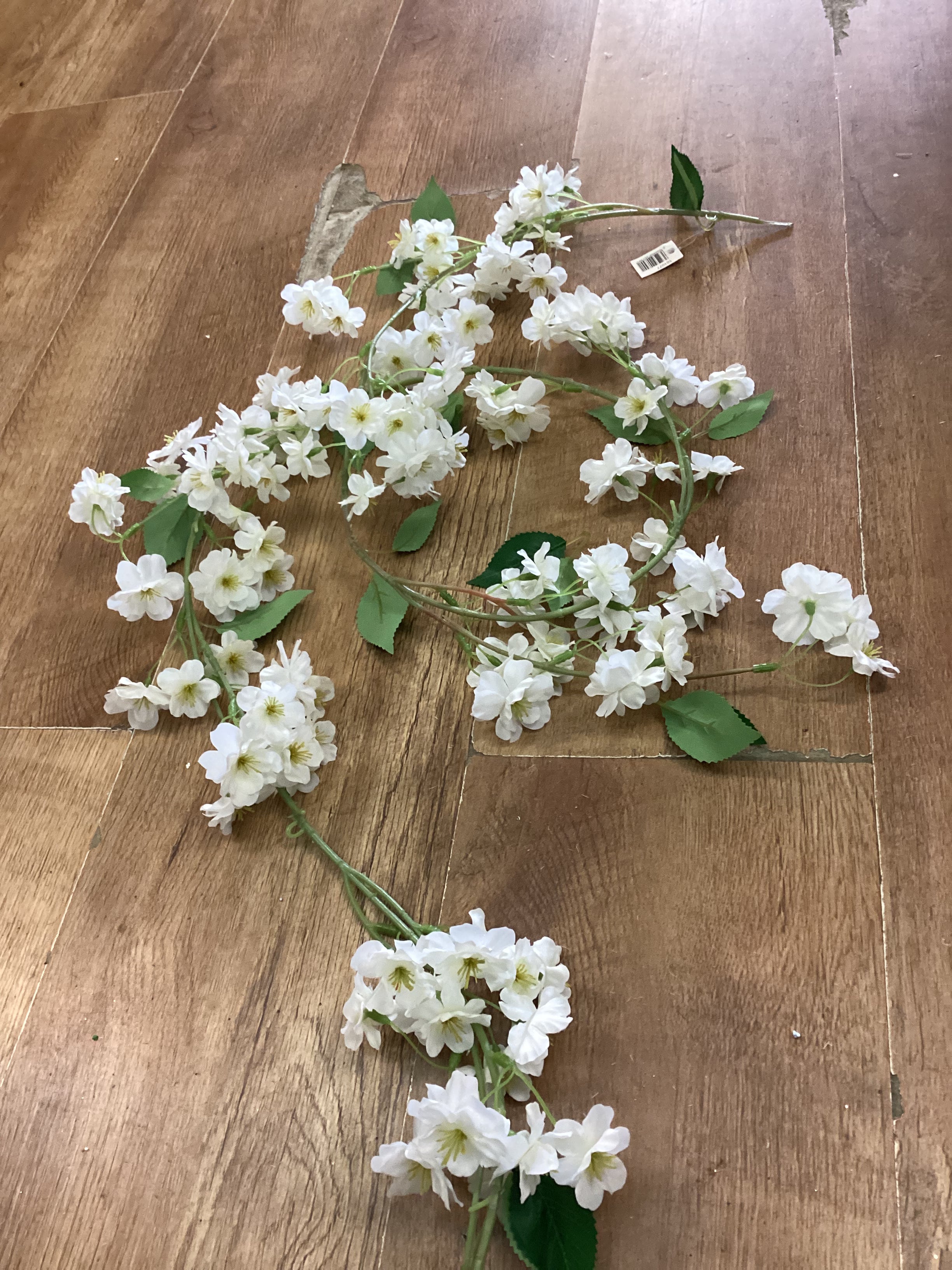 Ivory spring Blossom garland
