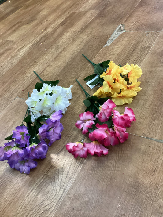 Petunia bunch - 4 colours available